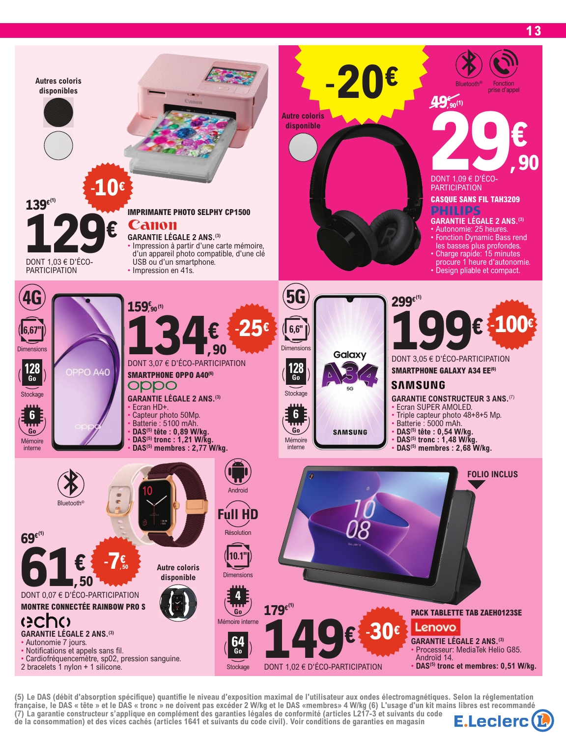 e-leclerc - Catalogue E.Leclerc valable dès 13/05 - 24/05 - page: 13 e-leclerc - Catalogue E.Leclerc valable dès 13/05 - 24/05 - page: 13