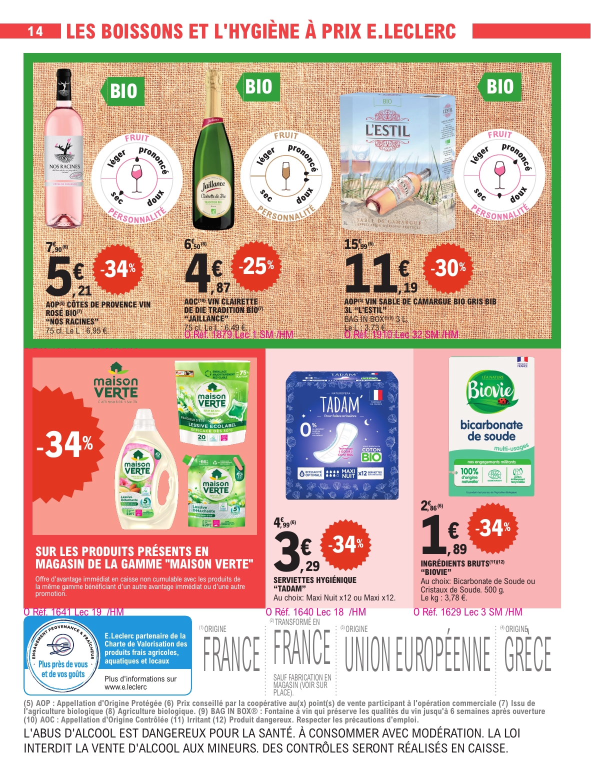 e-leclerc - Catalogue E.Leclerc catalogue valable dès 20/05 - 31/05 - page: 14 e-leclerc - Catalogue E.Leclerc catalogue valable dès 20/05 - 31/05 - page: 14