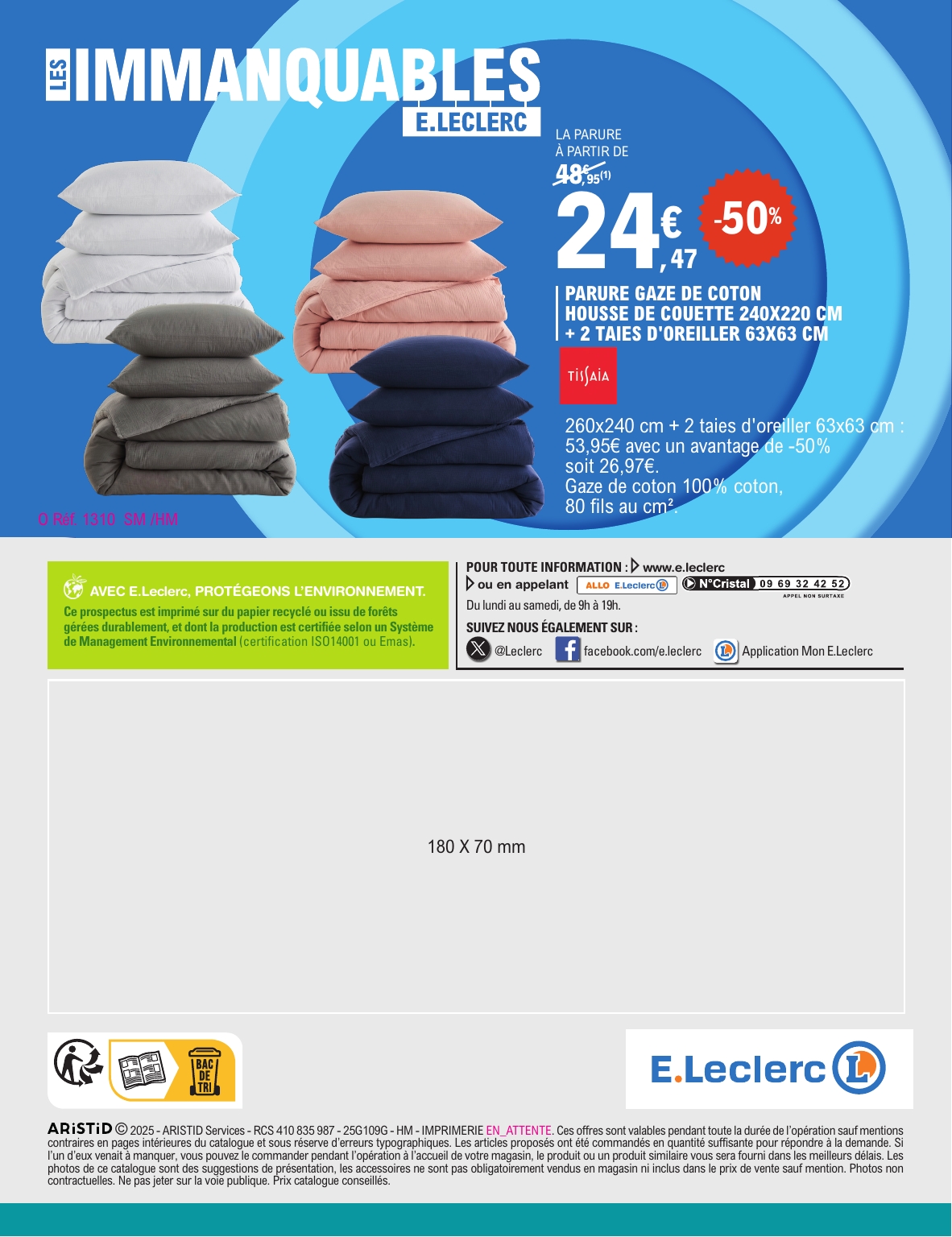 e-leclerc - Catalogue E.Leclerc catalogue valable dès 20/05 - 31/05 - page: 59 e-leclerc - Catalogue E.Leclerc catalogue valable dès 20/05 - 31/05 - page: 59