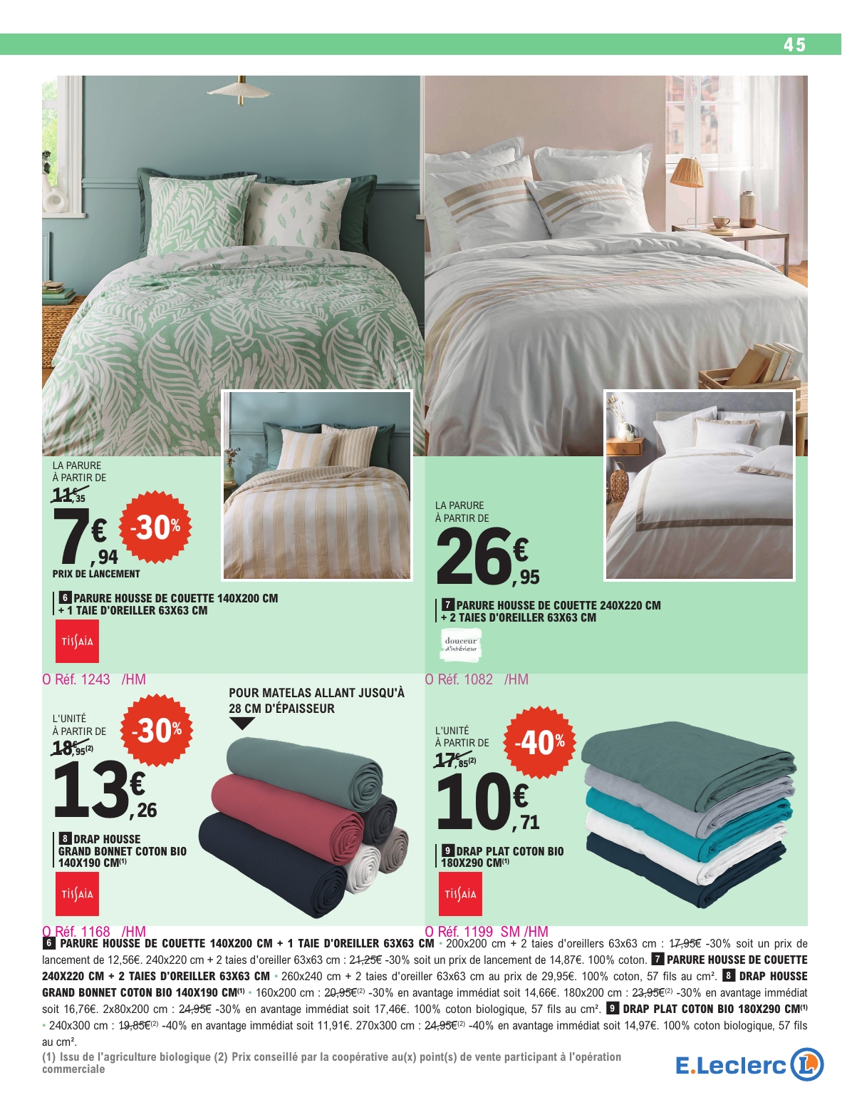 e-leclerc - Catalogue E.Leclerc catalogue valable dès 20/05 - 31/05 - page: 45 e-leclerc - Catalogue E.Leclerc catalogue valable dès 20/05 - 31/05 - page: 45