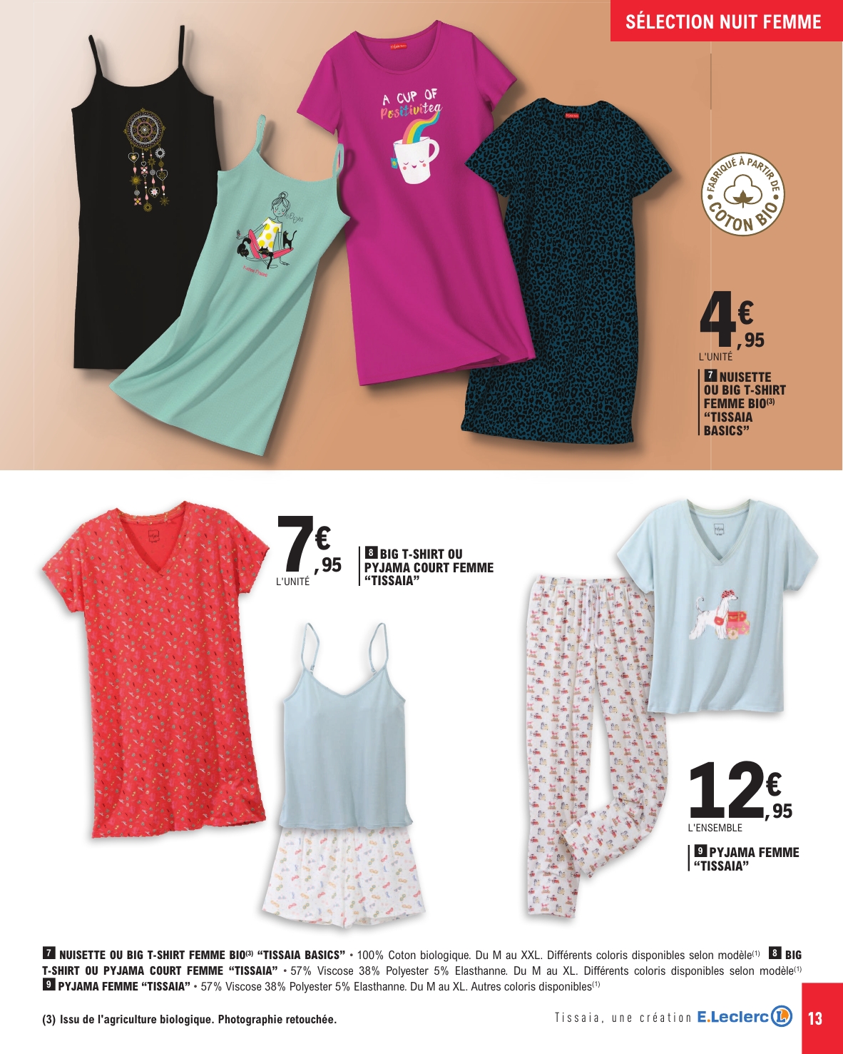e-leclerc - Catalogue E.Leclerc - Lingerie valable dès 20/05 - 31/05 - page: 13