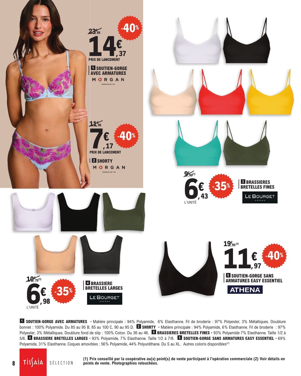 e-leclerc - Catalogue E.Leclerc - Lingerie valable dès 20/05 - 31/05 - page: 8