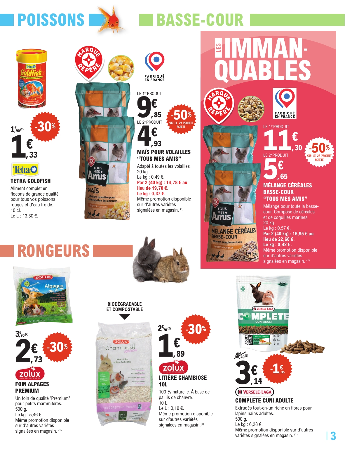 e-leclerc - Catalogue E.Leclerc - Pour vos animaux valable dès 20/05 - 31/05 - page: 3