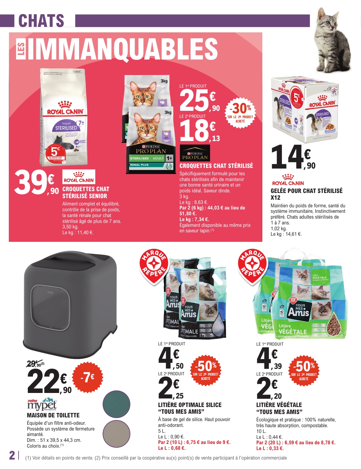 e-leclerc - Catalogue E.Leclerc - Pour vos animaux valable dès 20/05 - 31/05 - page: 2