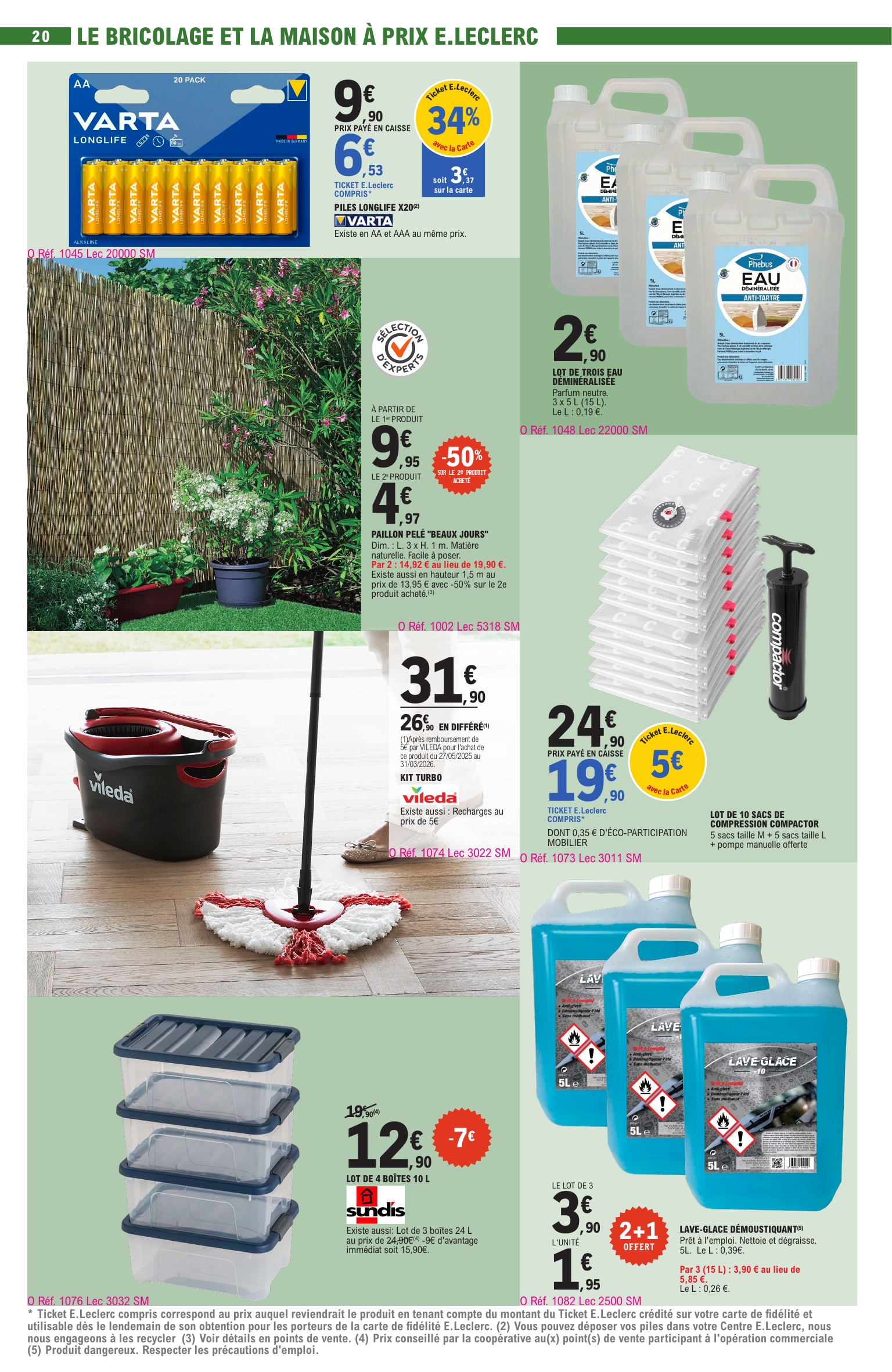 e-leclerc - Catalogue E.Leclerc - Maxi Economies valable dès 27/05 - 07/06 - page: 20