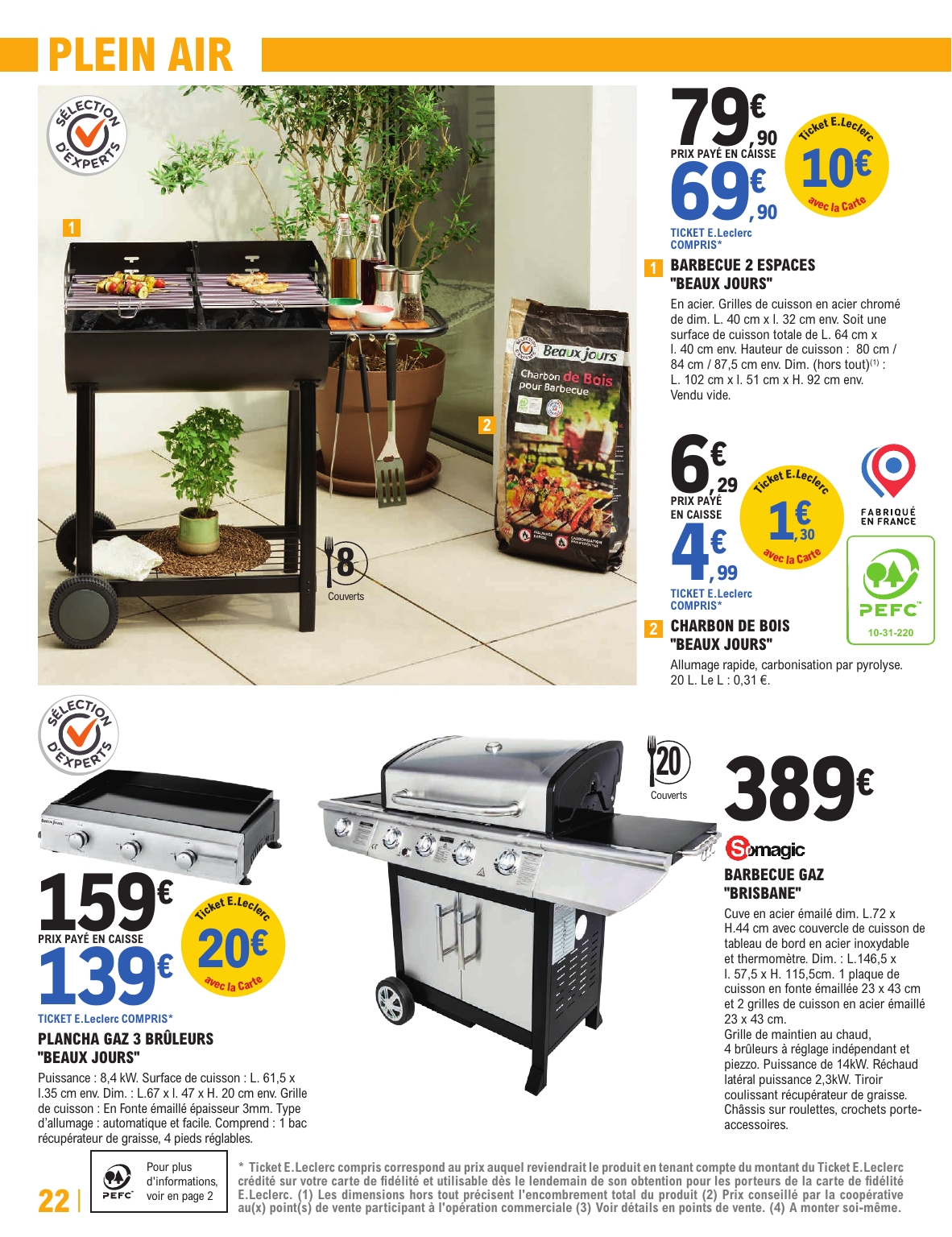 e-leclerc - Catalogue E.Leclerc valable dès 27/05 - 14/06 - page: 22