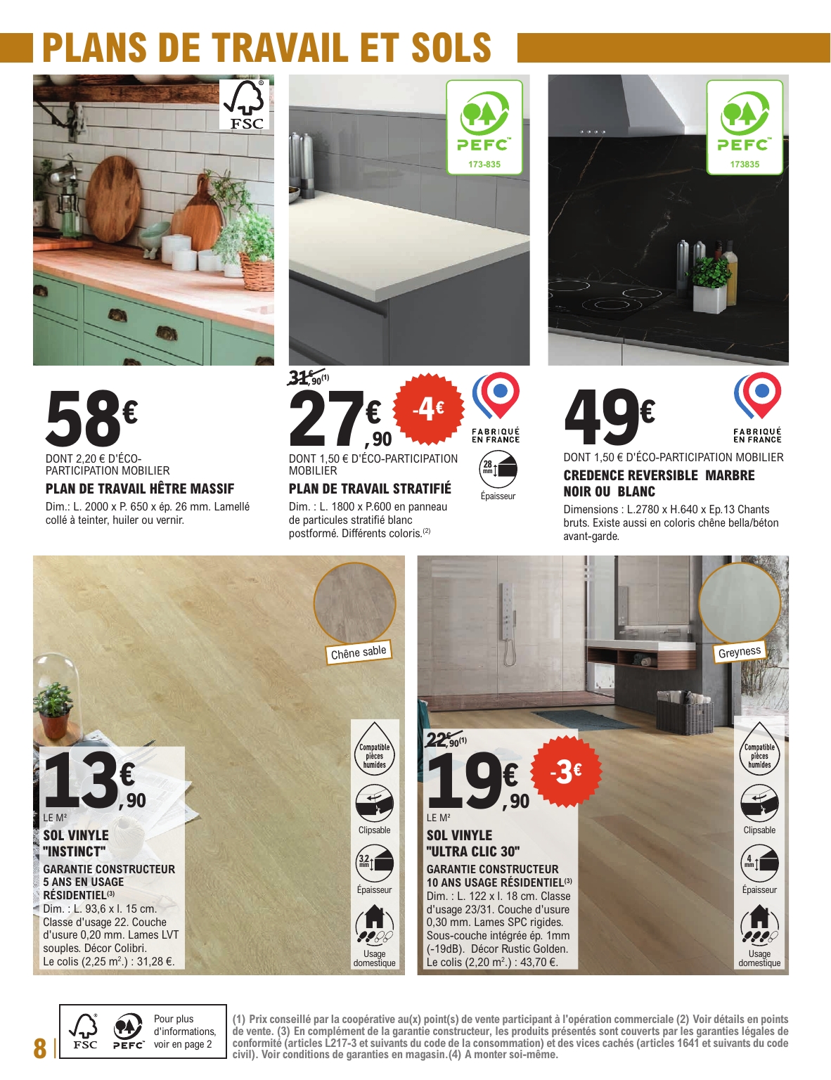 e-leclerc - Catalogue E.Leclerc valable dès 27/05 - 14/06 - page: 8