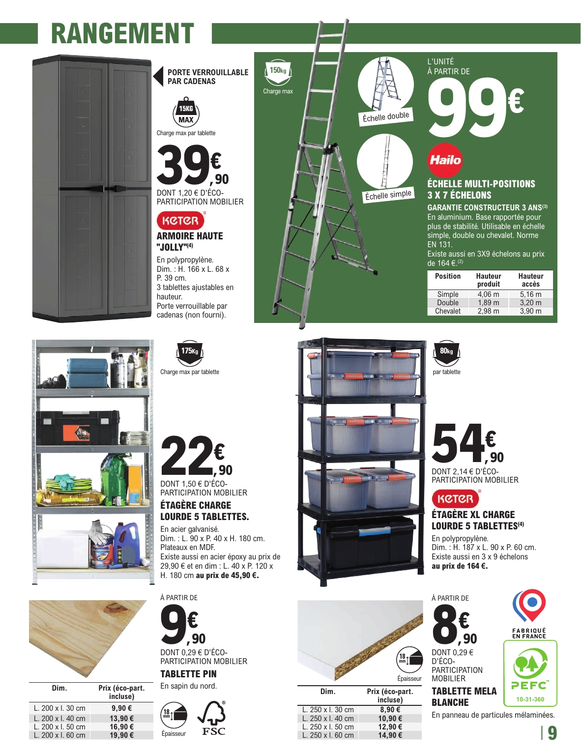 e-leclerc - Catalogue E.Leclerc valable dès 27/05 - 14/06 - page: 9