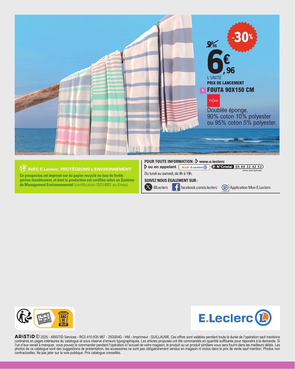 e-leclerc - Catalogue E.Leclerc - Vacances valable dès 03/06 - 21/06 - page: 32