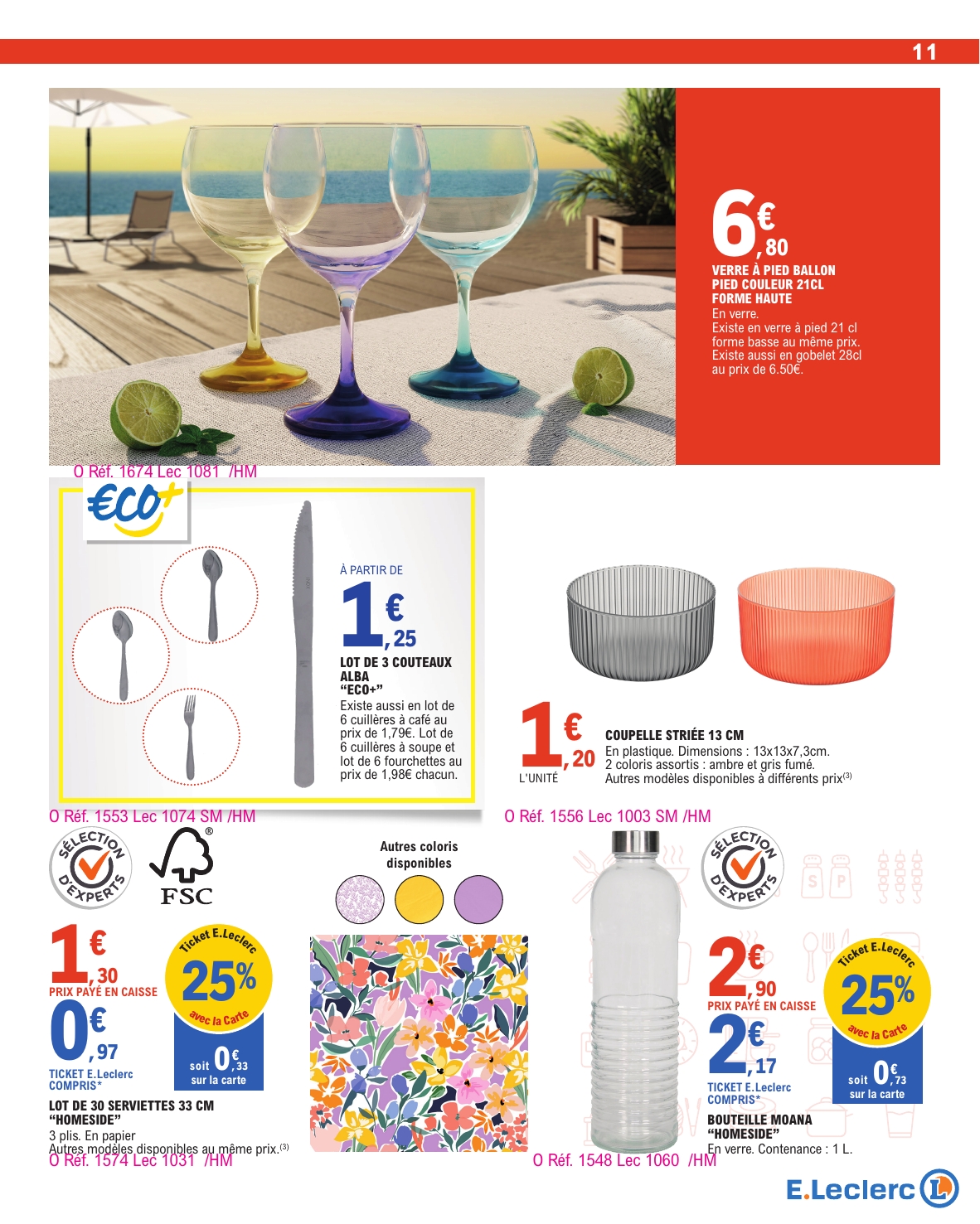 e-leclerc - Catalogue E.Leclerc - Vacances valable dès 03/06 - 21/06 - page: 11