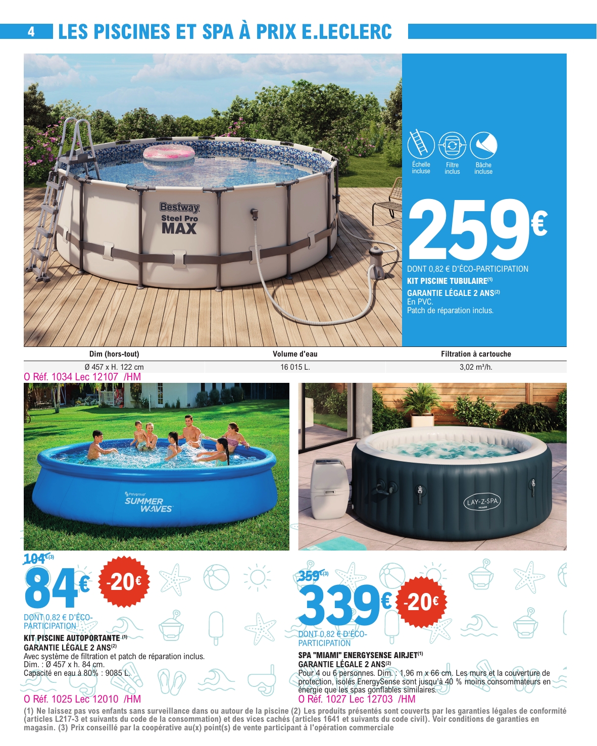 e-leclerc - Catalogue E.Leclerc - Vacances valable dès 03/06 - 21/06 - page: 4