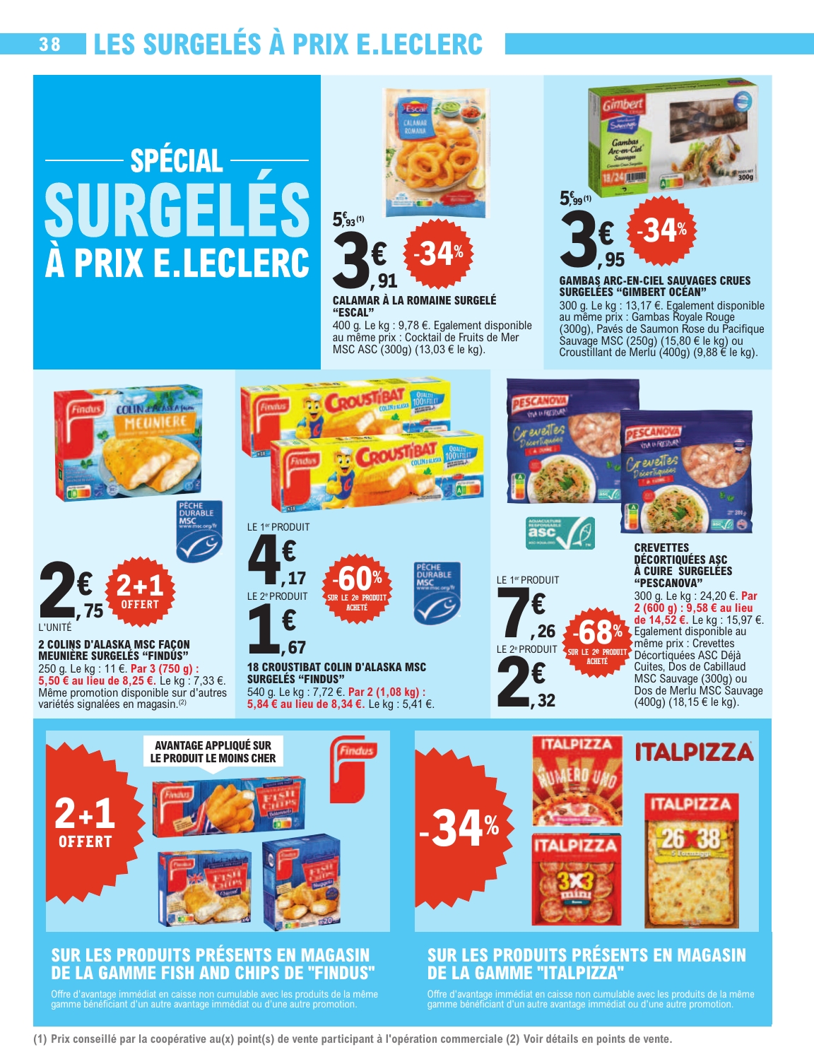 e-leclerc - Catalogue E.Leclerc valable dès 03/06 - 14/06 - page: 38 e-leclerc - Catalogue E.Leclerc valable dès 03/06 - 14/06 - page: 38