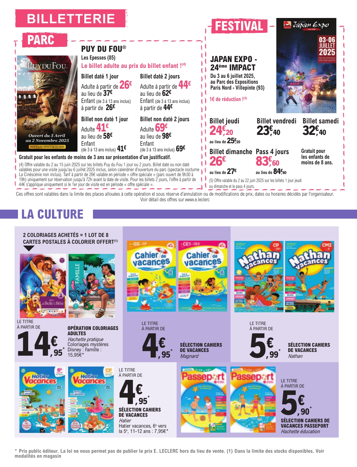 e-leclerc - Catalogue E.Leclerc valable dès 03/06 - 14/06 - page: 34 e-leclerc - Catalogue E.Leclerc valable dès 03/06 - 14/06 - page: 34