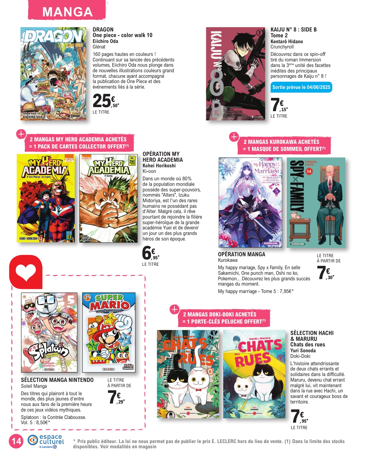 e-leclerc - Catalogue E.Leclerc - Culturel valable dès 03/06 - 21/06 - page: 14