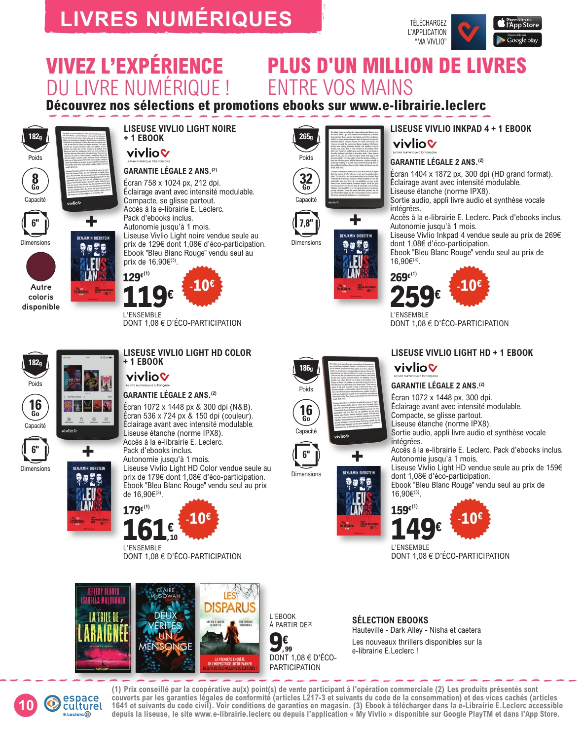 e-leclerc - Catalogue E.Leclerc - Culturel valable dès 03/06 - 21/06 - page: 10