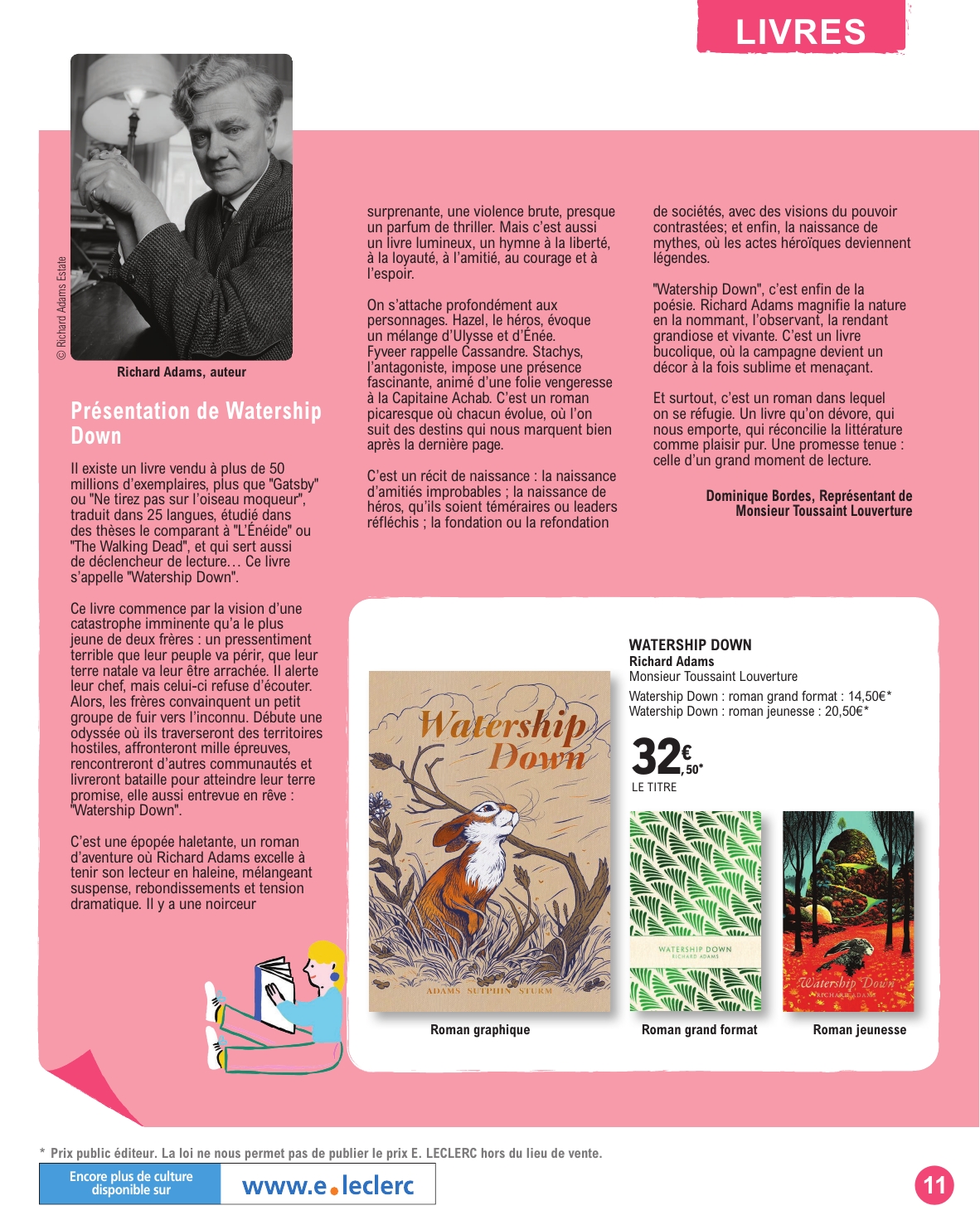 e-leclerc - Catalogue E.Leclerc - Culturel valable dès 03/06 - 21/06 - page: 11
