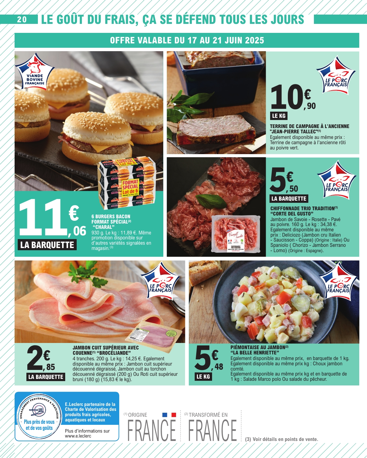 e-leclerc - Catalogue E.Leclerc valable du 17/06 au 28/06 - page: 20 e-leclerc - Catalogue E.Leclerc valable du 17/06 au 28/06 - page: 20