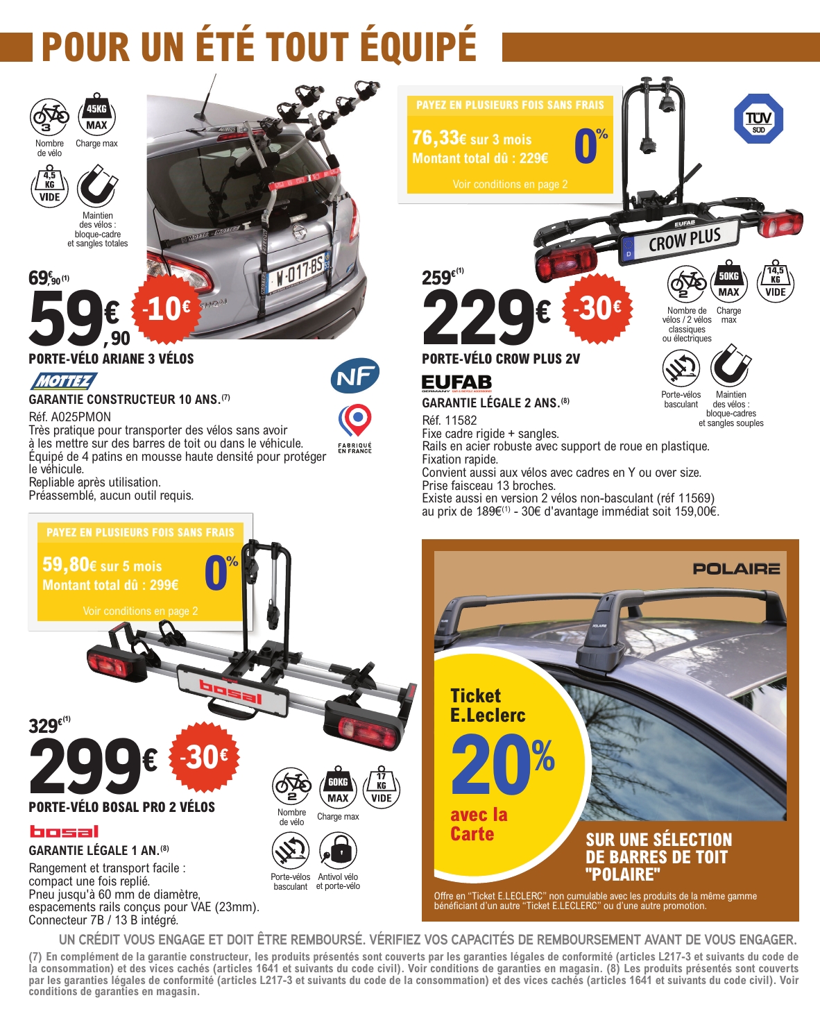 e-leclerc - Catalogue E.Leclerc - Auto valable du 17/06 au 19/07 - page: 9