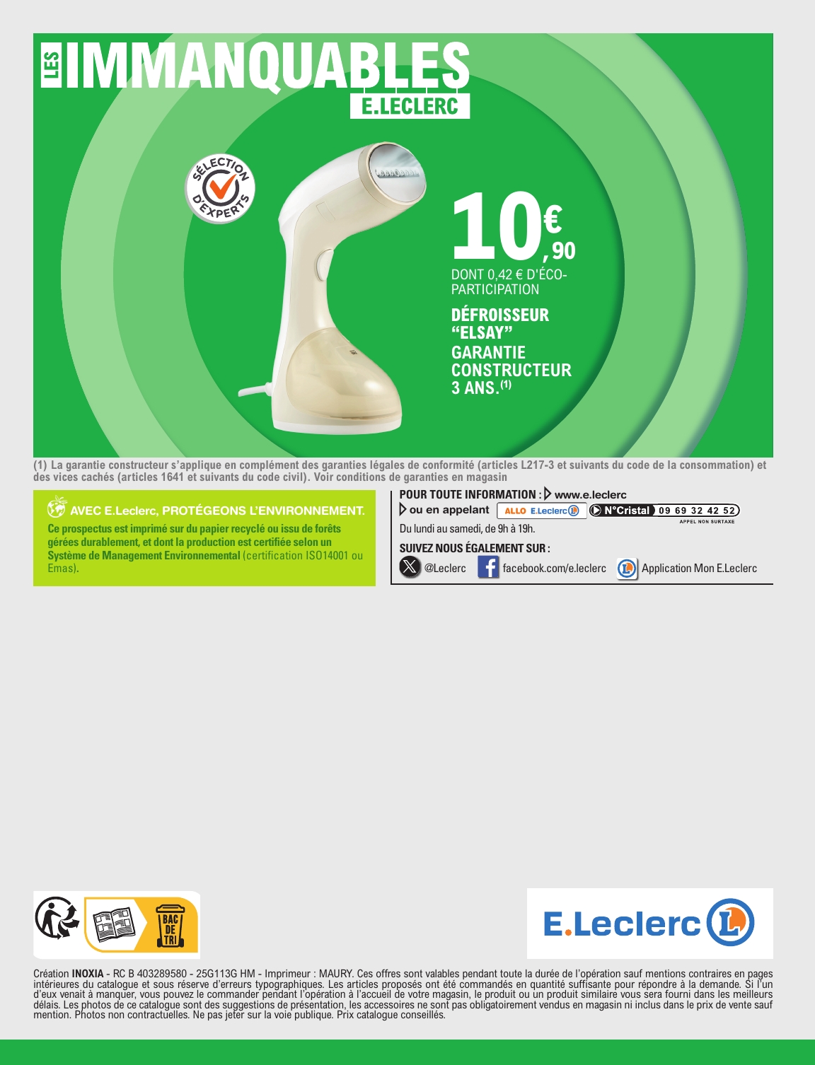 e-leclerc - Catalogue E.Leclerc valable du 24/06 au 05/07 - page: 36