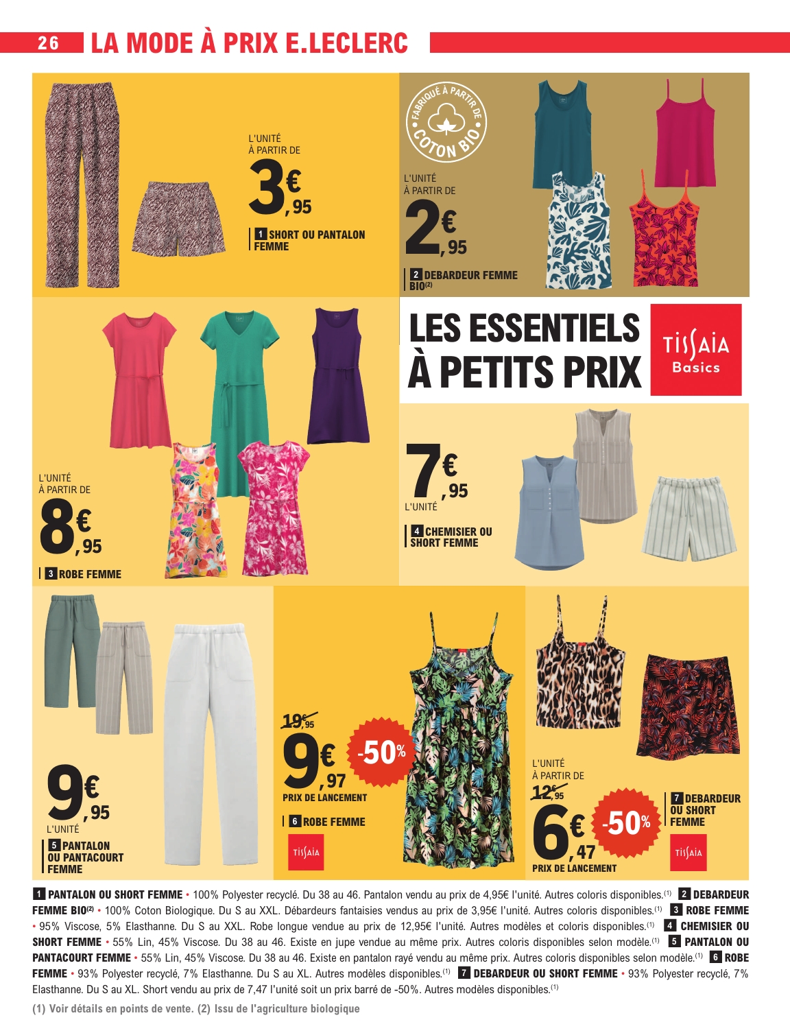 e-leclerc - Catalogue E.Leclerc valable du 24/06 au 05/07 - page: 26