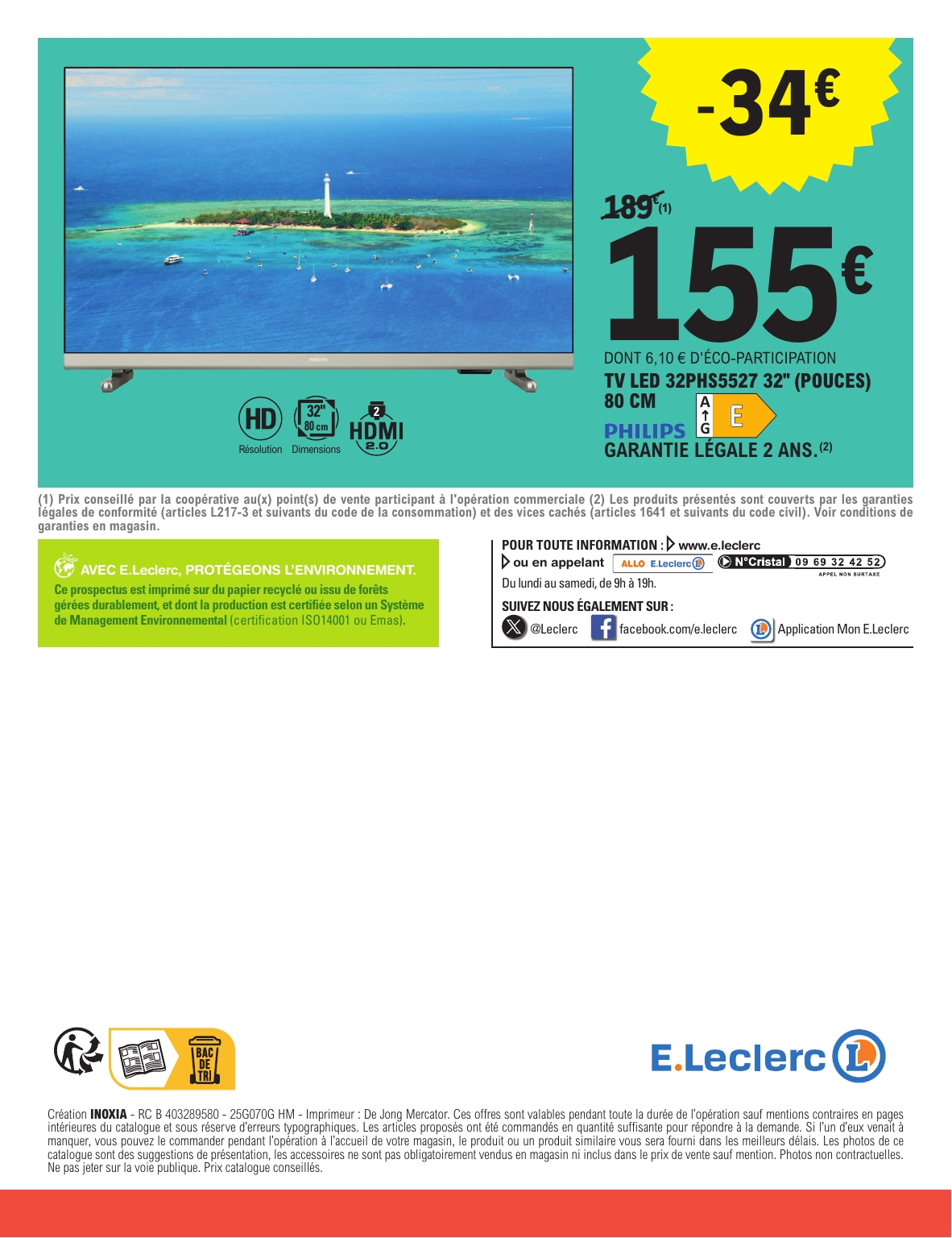 e-leclerc - Catalogue E.Leclerc - Soldes valable du 25/06 au 22/07 - page: 16
