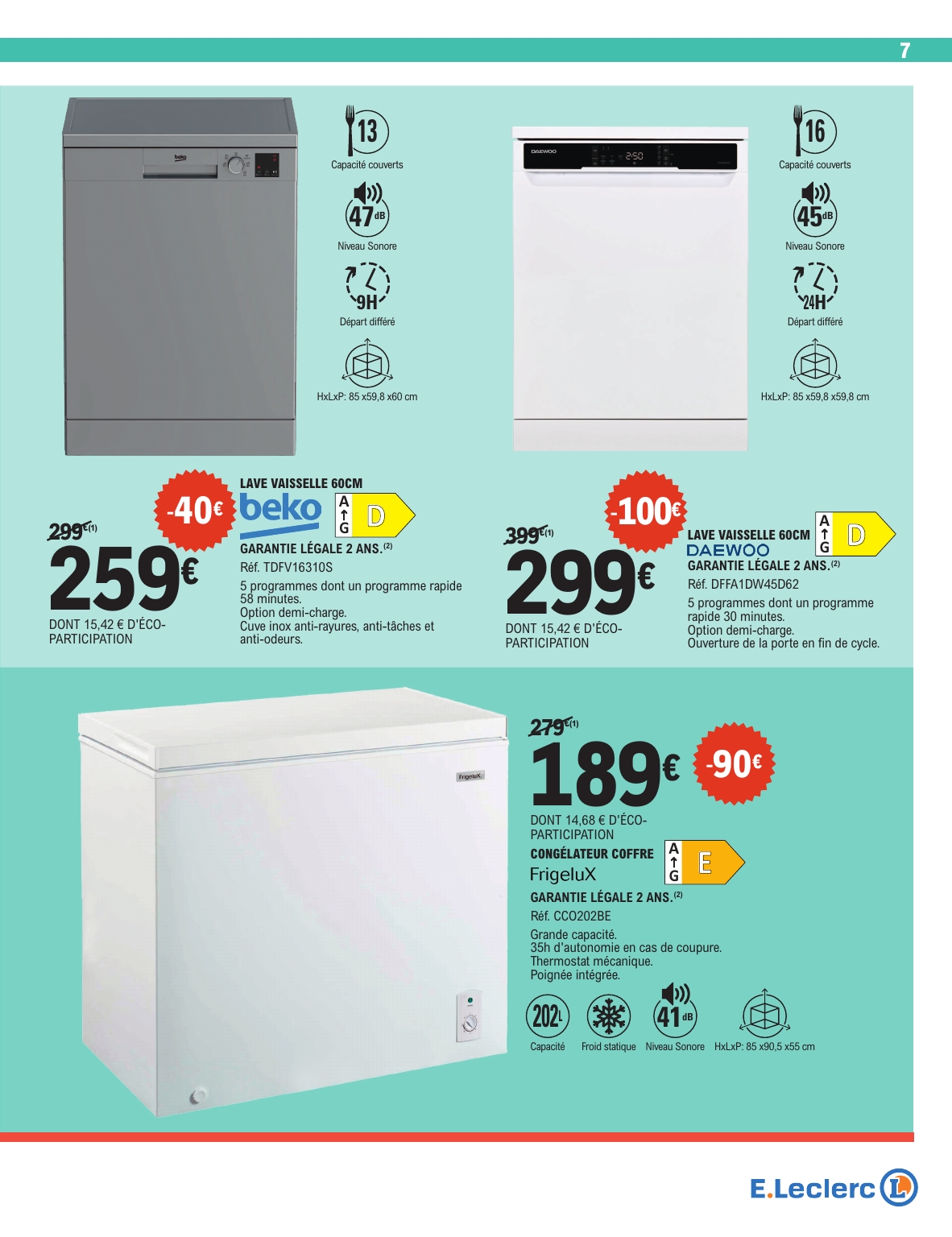 e-leclerc - Catalogue E.Leclerc - Soldes valable du 25/06 au 22/07 - page: 7