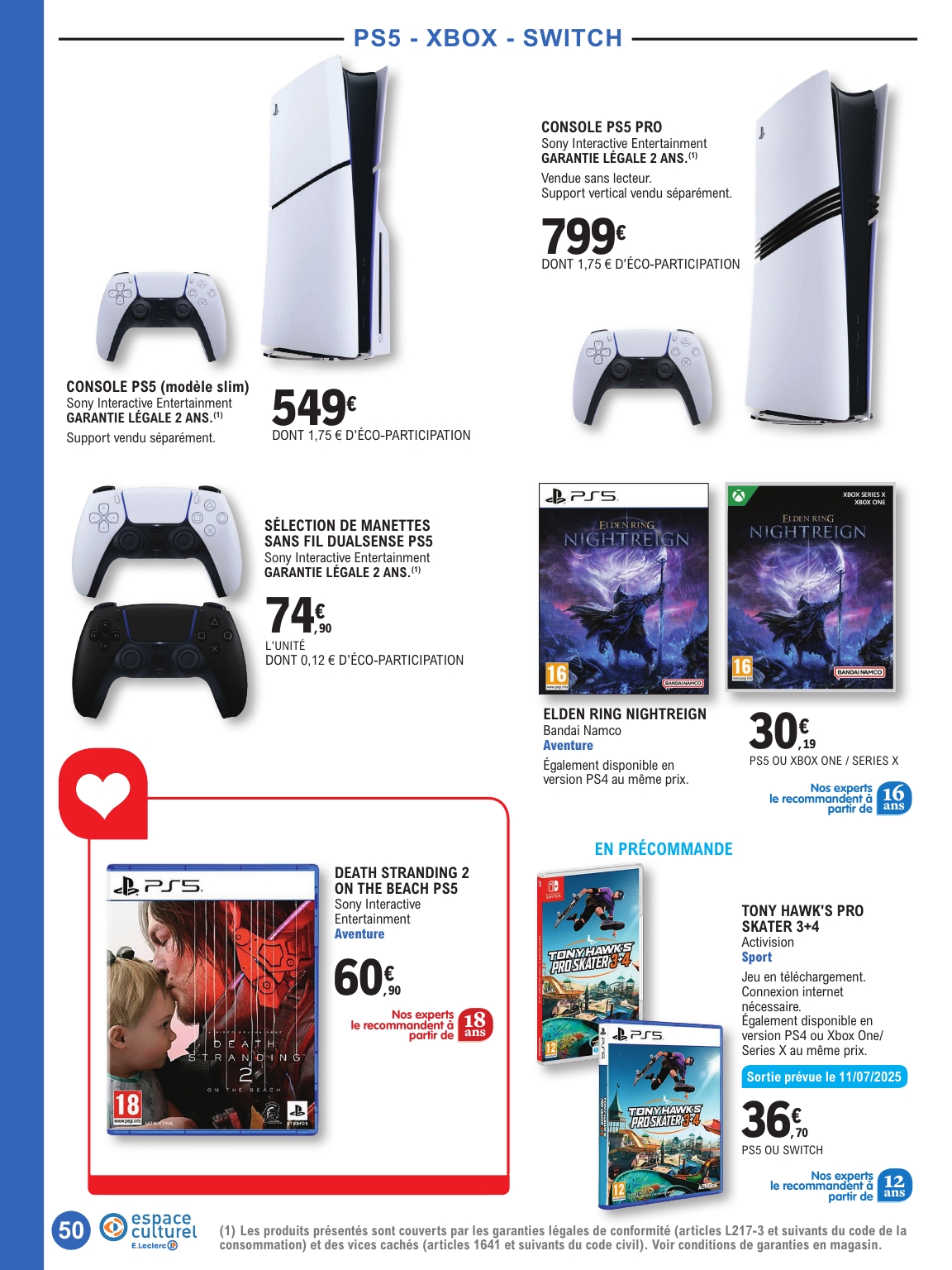 e-leclerc - Catalogue E.Leclerc - Selection été valable du 01/07 au 19/07 - page: 50 e-leclerc - Catalogue E.Leclerc - Selection été valable du 01/07 au 19/07 - page: 50