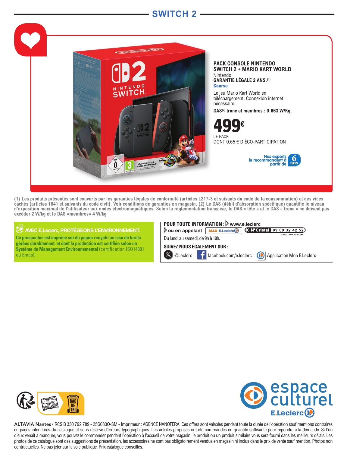 e-leclerc - Catalogue E.Leclerc - Selection été valable du 01/07 au 19/07 - page: 52 e-leclerc - Catalogue E.Leclerc - Selection été valable du 01/07 au 19/07 - page: 52