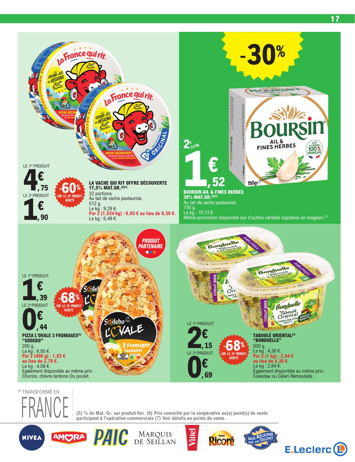 e-leclerc - Catalogue E.Leclerc - Depenser moins valable du 01/07 au 12/07 - page: 17 e-leclerc - Catalogue E.Leclerc - Depenser moins valable du 01/07 au 12/07 - page: 17