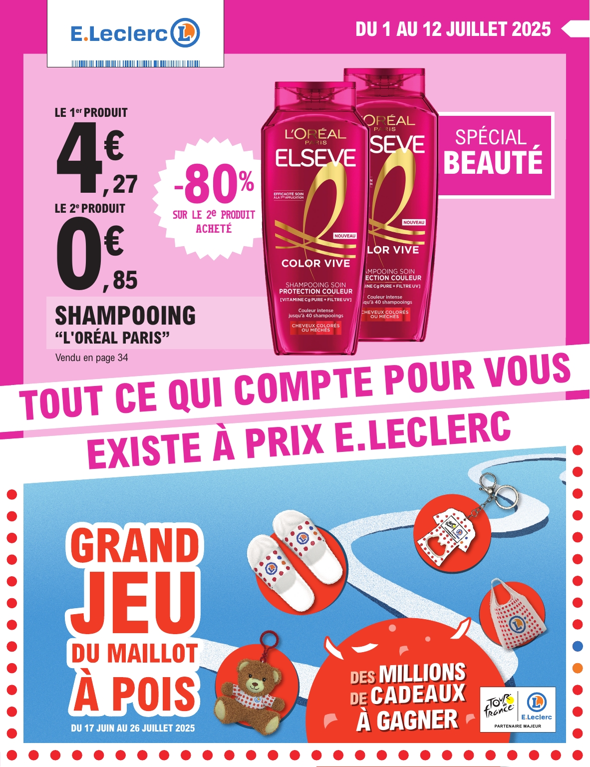 e-leclerc - Catalogue E.Leclerc - Depenser moins valable du 01/07 au 12/07