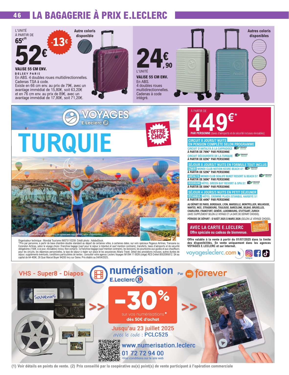 e-leclerc - Catalogue E.Leclerc - Depenser moins valable du 01/07 au 12/07 - page: 46 e-leclerc - Catalogue E.Leclerc - Depenser moins valable du 01/07 au 12/07 - page: 46