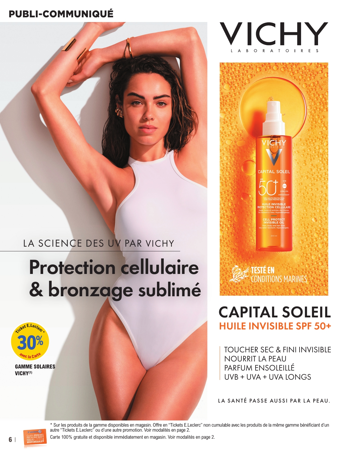 e-leclerc - Catalogue E.Leclerc - Magazine Eté valable du 01/07 au 26/07 - page: 6