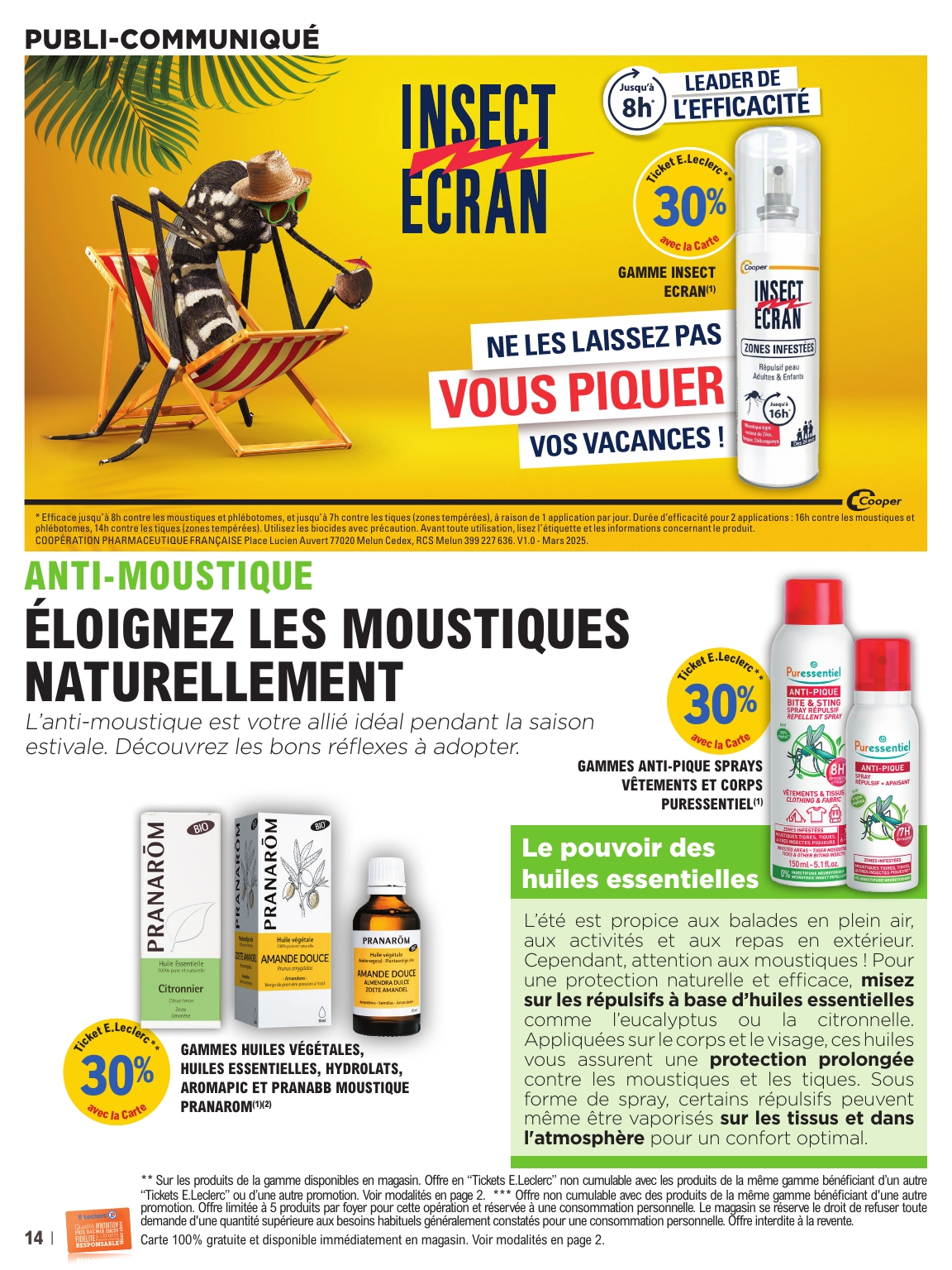 e-leclerc - Catalogue E.Leclerc - Magazine Eté valable du 01/07 au 26/07 - page: 14