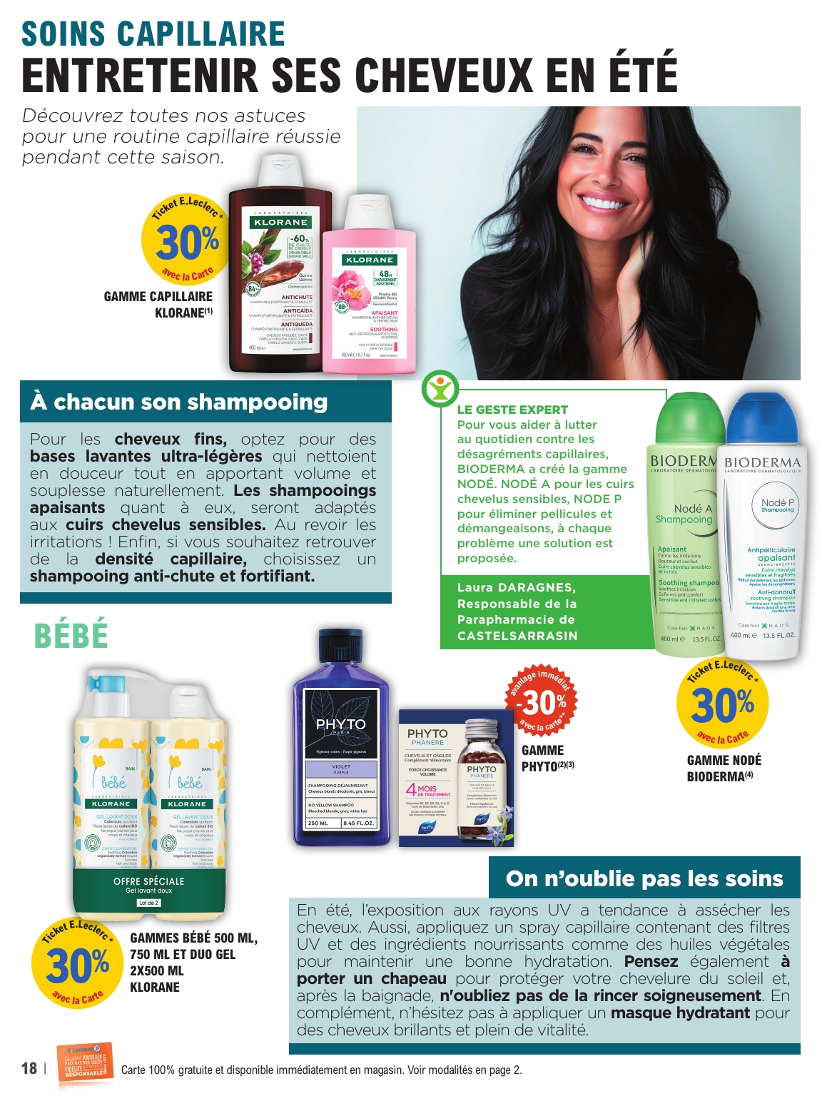 e-leclerc - Catalogue E.Leclerc - Magazine Eté valable du 01/07 au 26/07 - page: 18