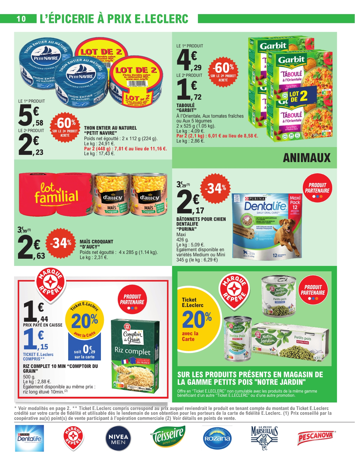 e-leclerc - Catalogue E.Leclerc Express - Depenser moins valable du 01/07 au 12/07 - page: 10