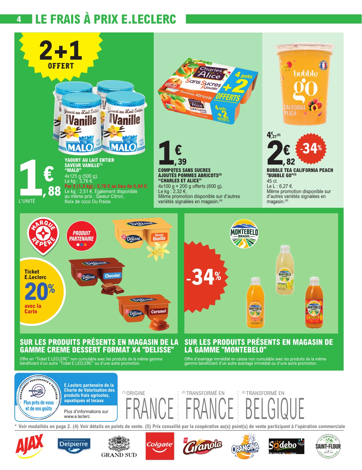 e-leclerc - Catalogue E.Leclerc Express - Depenser moins valable du 01/07 au 12/07 - page: 4