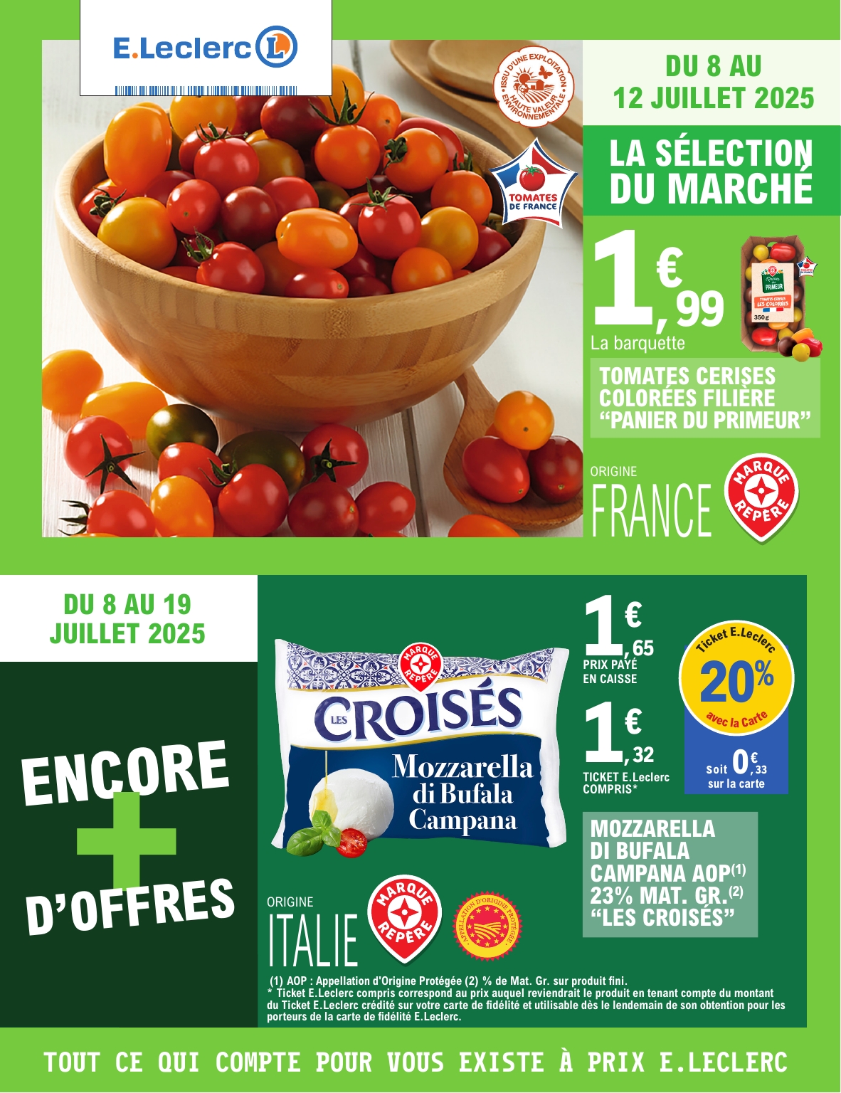e-leclerc - Catalogue E.Leclerc - Trafic pouvoir achat valable du 08/07 au 12/07