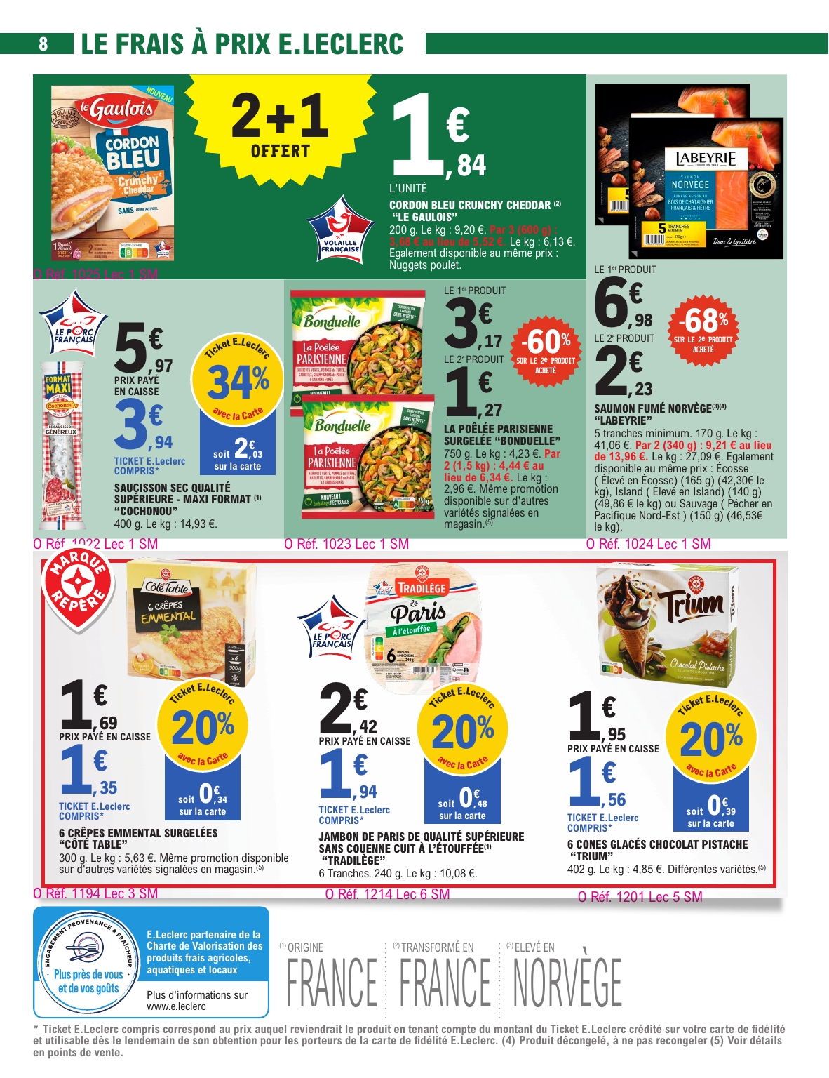 e-leclerc - Catalogue E.Leclerc - Trafic pouvoir achat valable du 08/07 au 12/07 - page: 8