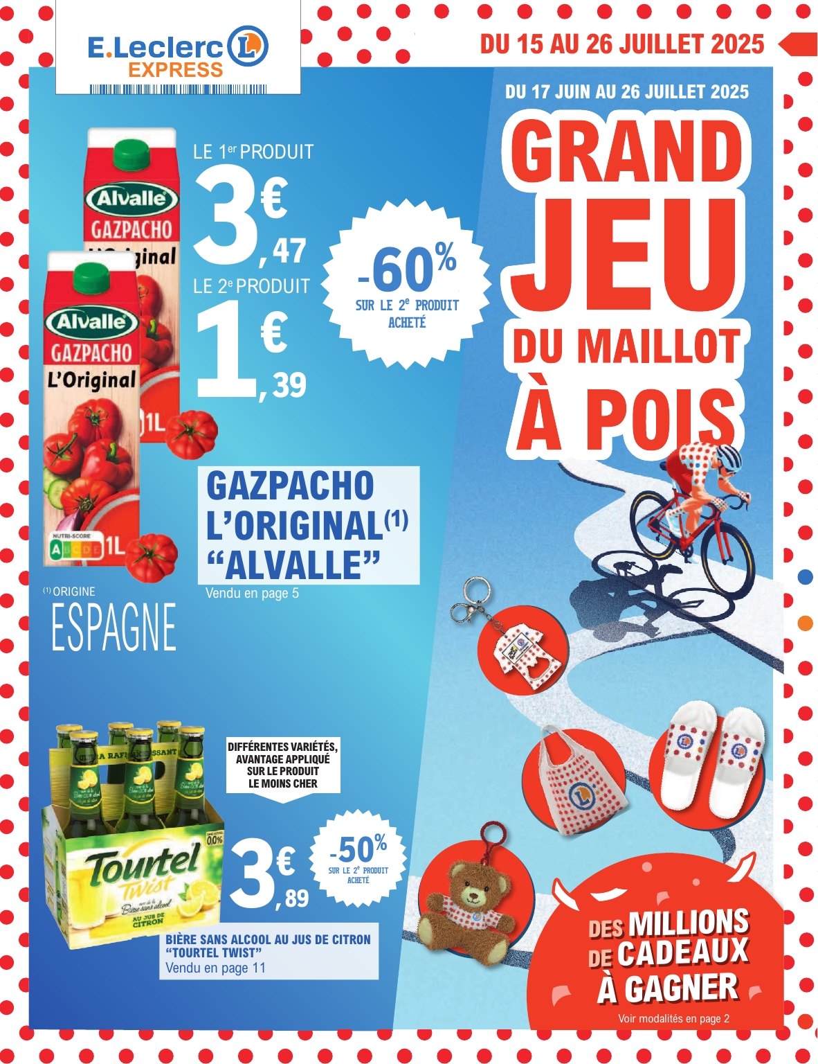 e-leclerc - Catalogue E.Leclerc Express - Depenser moins valable du 15/07 au 26/07