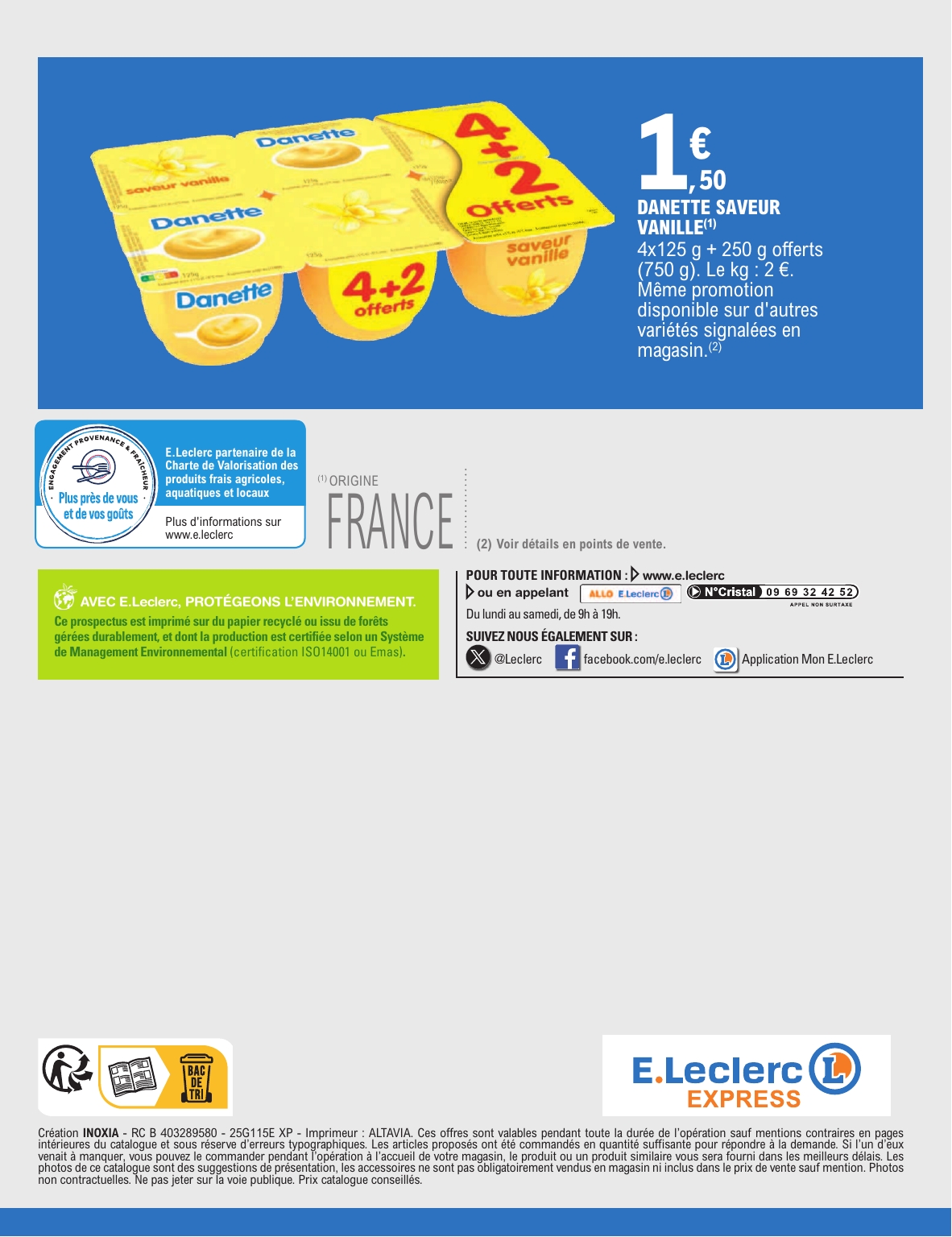 e-leclerc - Catalogue E.Leclerc Express - Depenser moins valable du 15/07 au 26/07 - page: 12