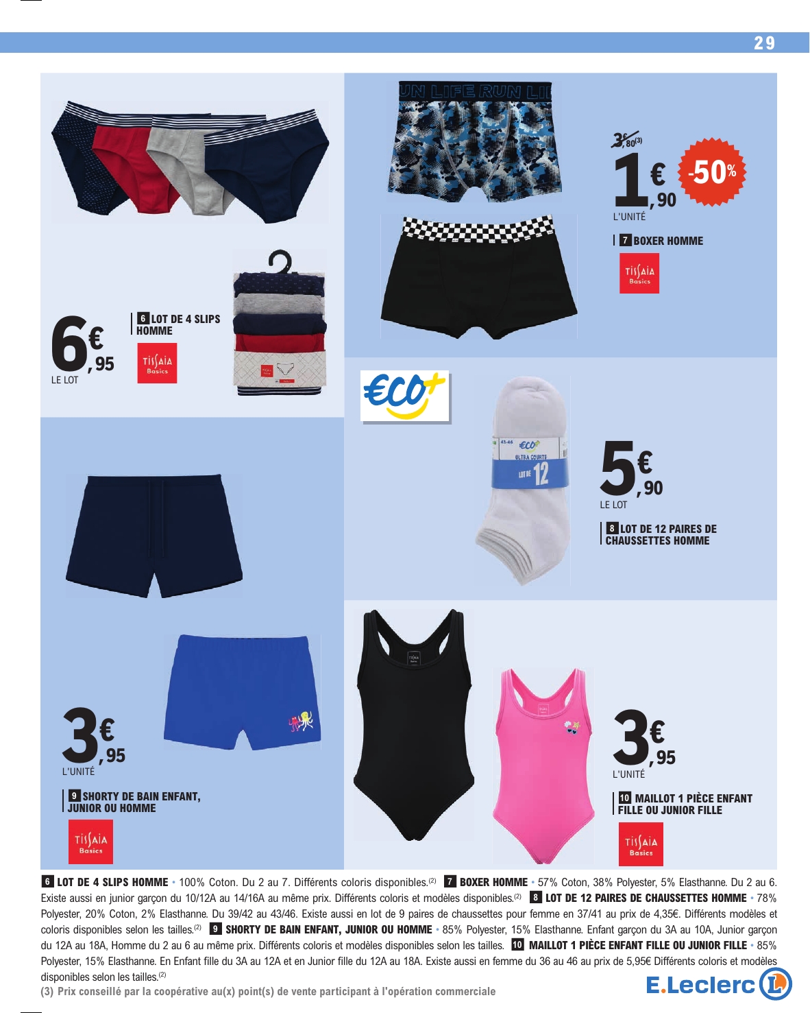 e-leclerc - Catalogue E.Leclerc - Depenser moins valable du 15/07 au 26/07 - page: 29 e-leclerc - Catalogue E.Leclerc - Depenser moins valable du 15/07 au 26/07 - page: 29