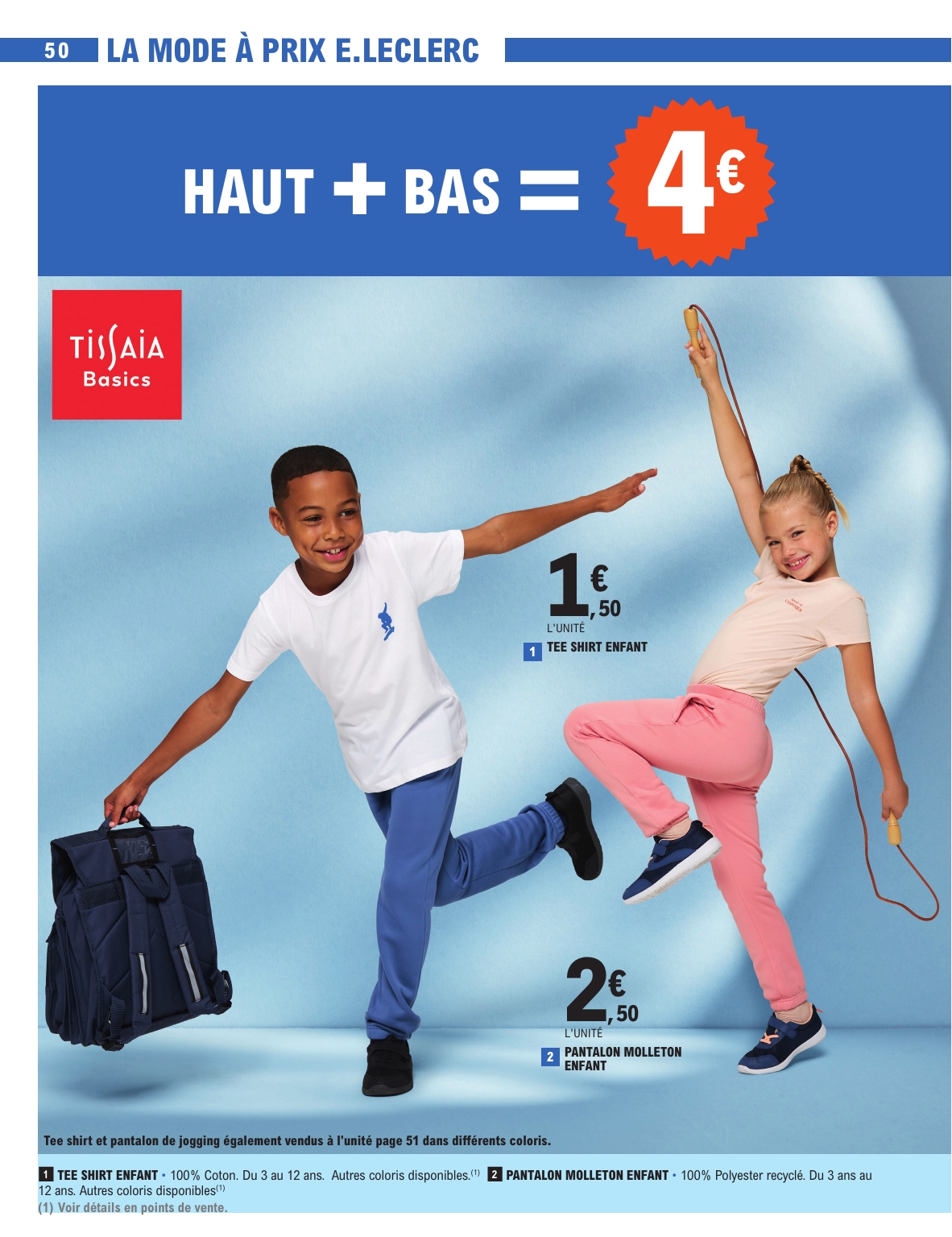 e-leclerc - Catalogue E.Leclerc - Rentrée des Classes valable du 29/07 au 06/09 - page: 50 e-leclerc - Catalogue E.Leclerc - Rentrée des Classes valable du 29/07 au 06/09 - page: 50