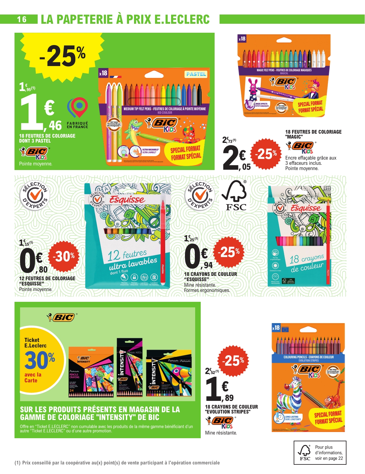 e-leclerc - Catalogue E.Leclerc - Rentrée des Classes valable du 29/07 au 06/09 - page: 16 e-leclerc - Catalogue E.Leclerc - Rentrée des Classes valable du 29/07 au 06/09 - page: 16