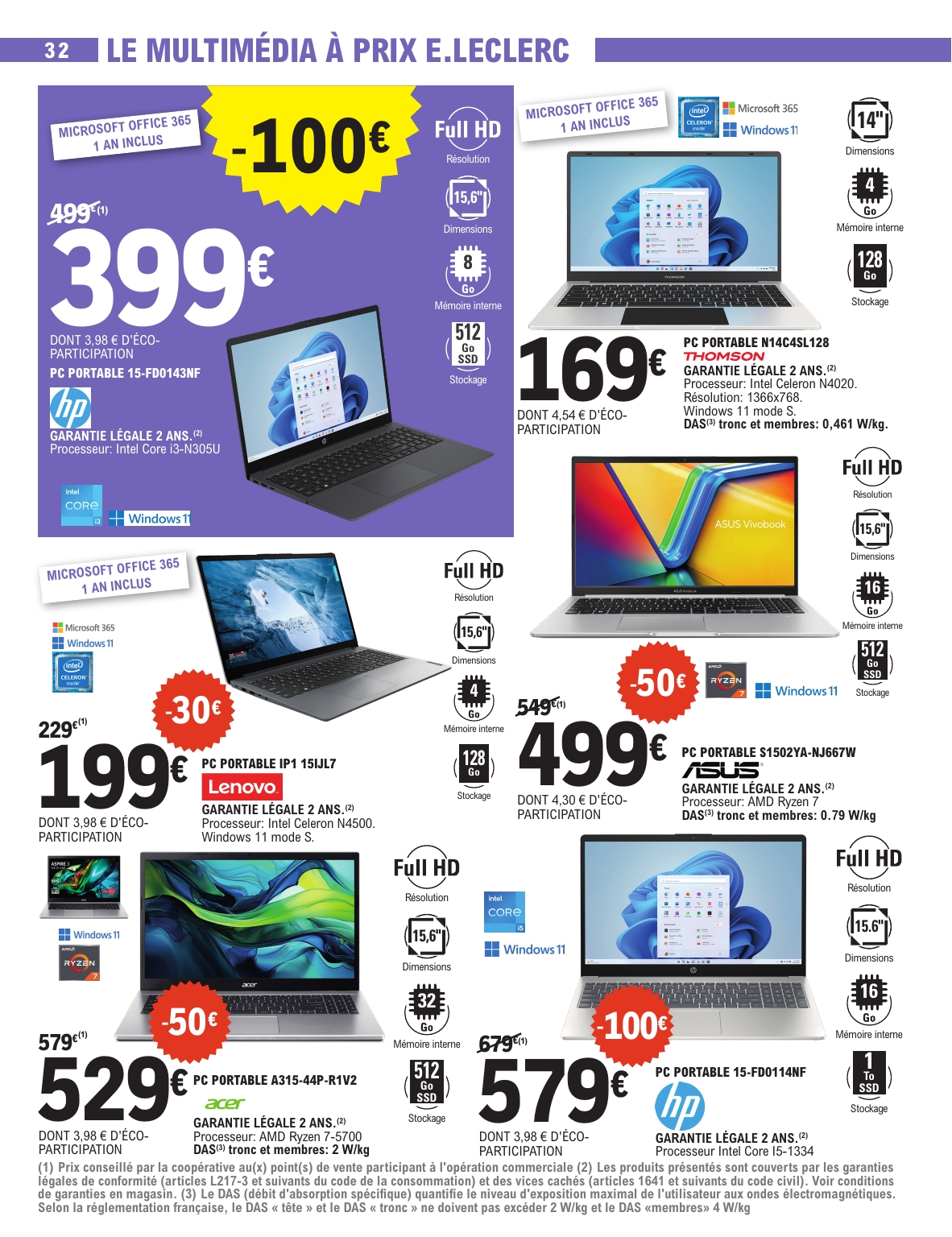 e-leclerc - Catalogue E.Leclerc - Rentrée des Classes valable du 29/07 au 06/09 - page: 32 e-leclerc - Catalogue E.Leclerc - Rentrée des Classes valable du 29/07 au 06/09 - page: 32