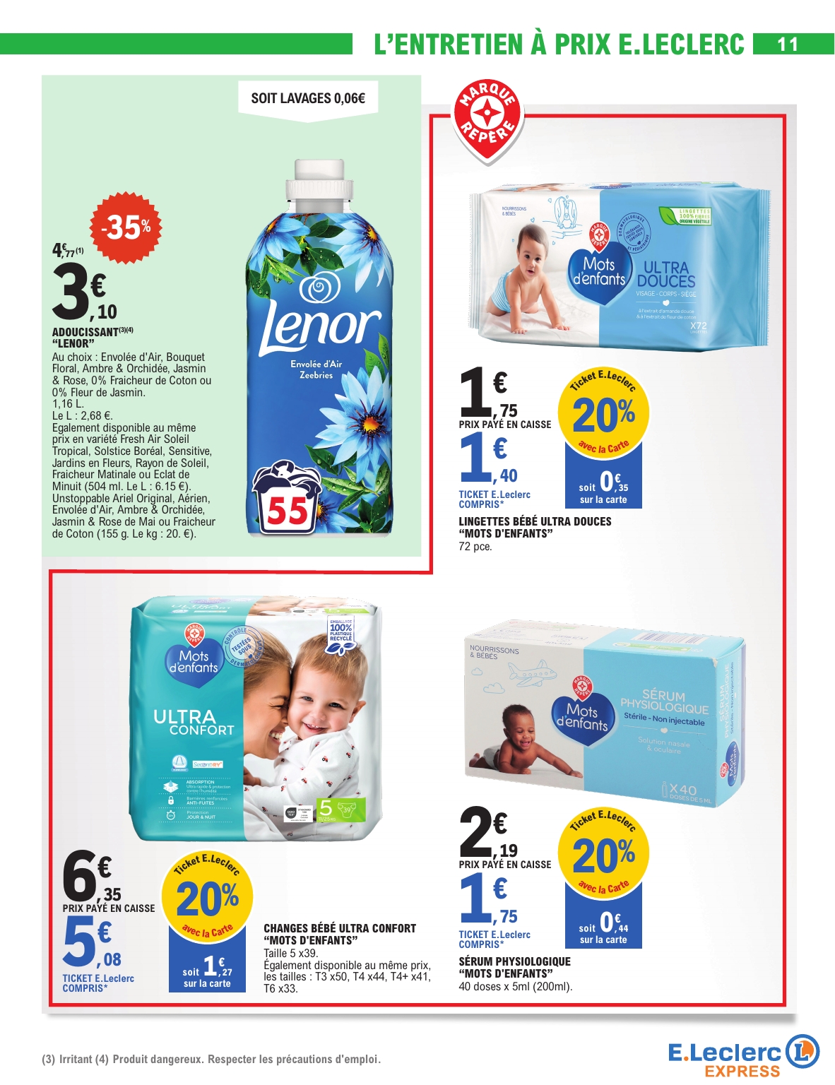 e-leclerc - Catalogue E.Leclerc - Express valable du 12/08 au 23/08 - page: 11