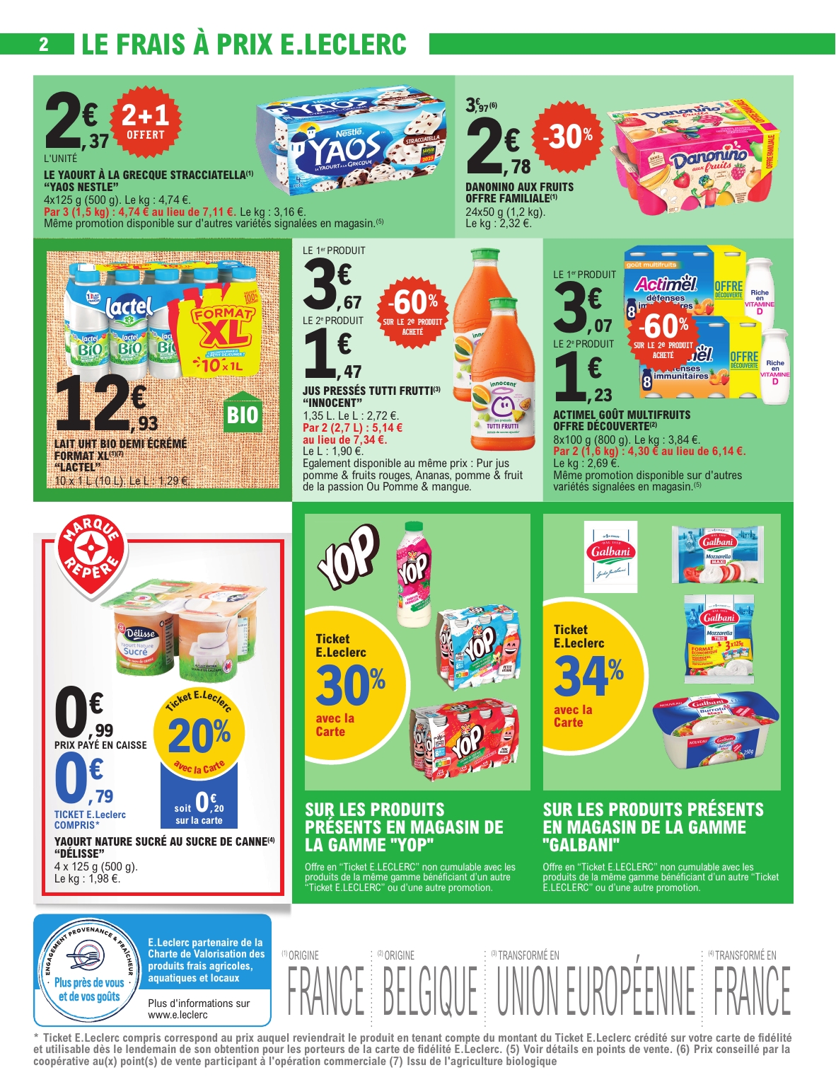 e-leclerc - Catalogue E.Leclerc - Express valable du 12/08 au 23/08 - page: 2