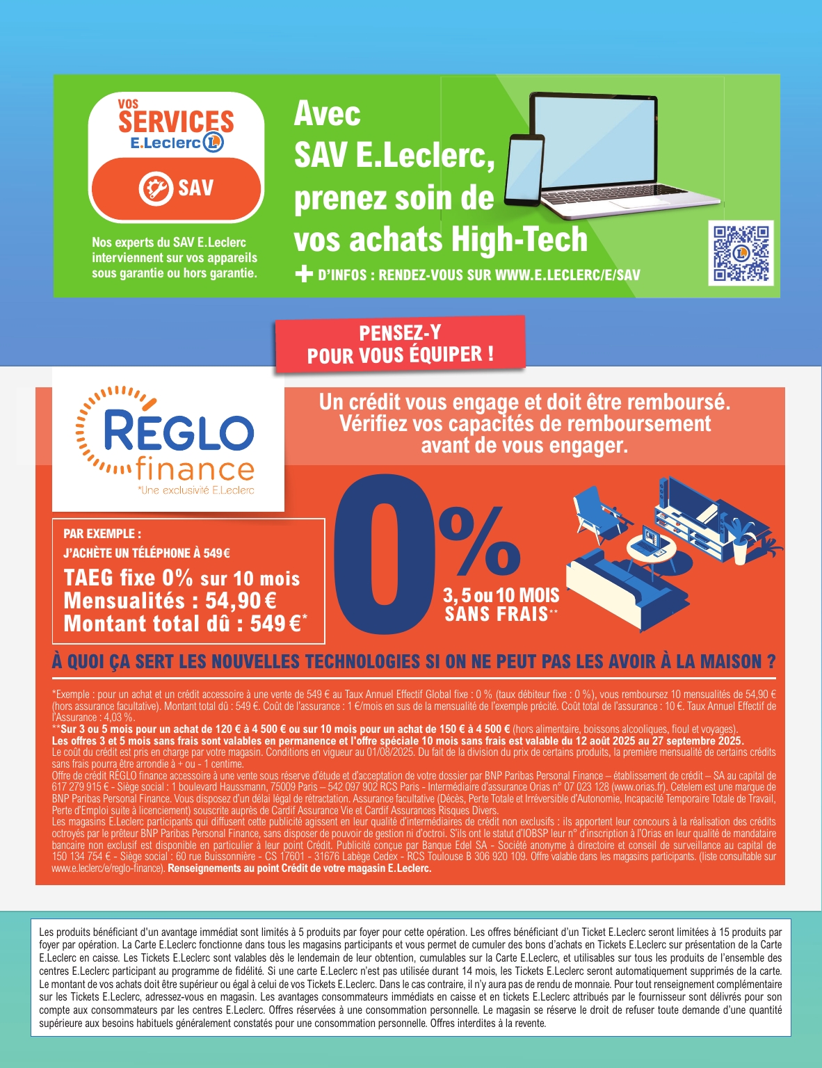 e-leclerc - Catalogue E.Leclerc - Spécial High Tech valable du 12/08 au 23/08 - page: 2