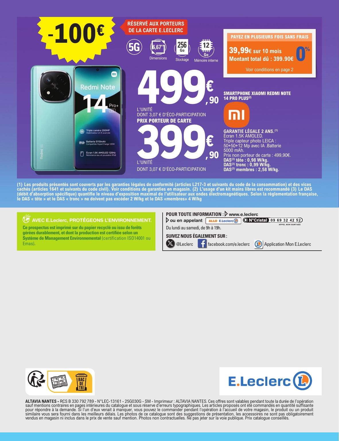 e-leclerc - Catalogue E.Leclerc - Spécial High Tech valable du 12/08 au 23/08 - page: 12