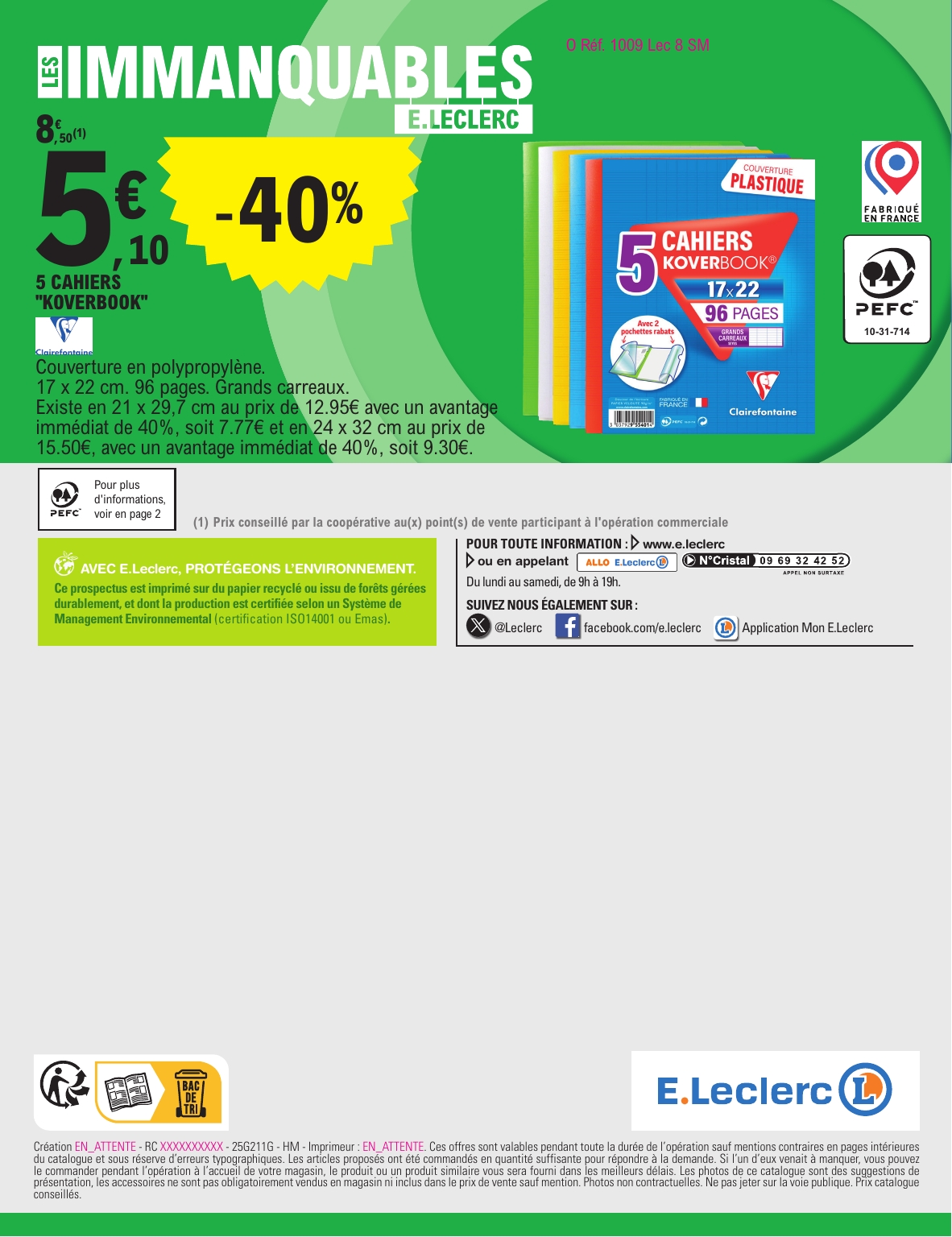 e-leclerc - Catalogue E.Leclerc valable du 19/08 au 30/08 - page: 12
