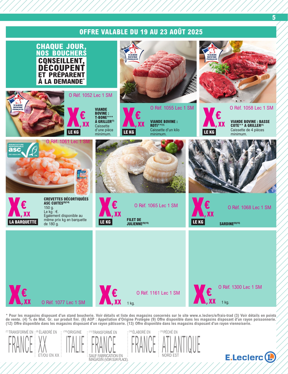 e-leclerc - Catalogue E.Leclerc valable du 19/08 au 30/08 - page: 13